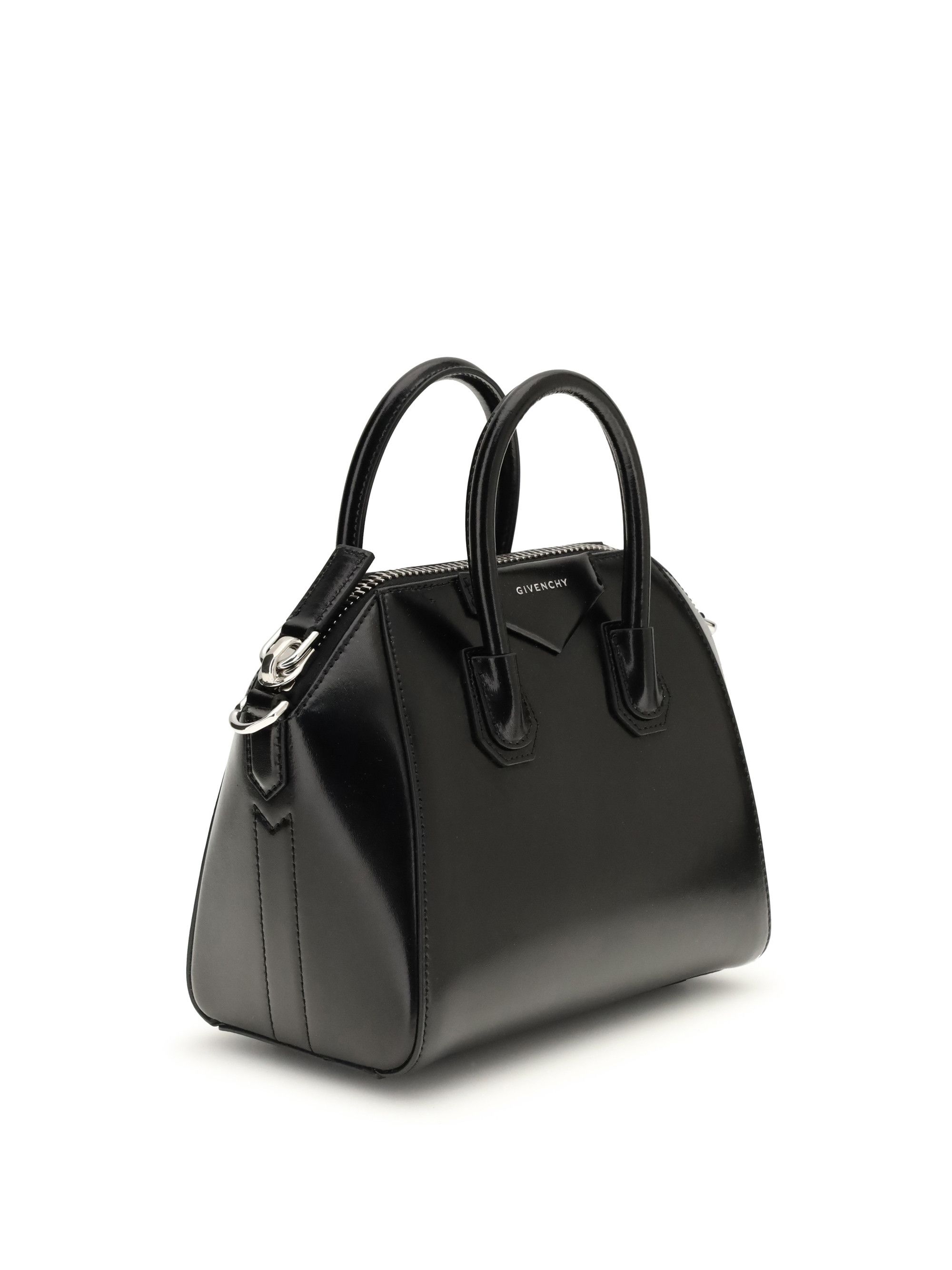 Givenchy Box leather Antigona mini Handbag Size ONE SIZE - 2 Thumbnail