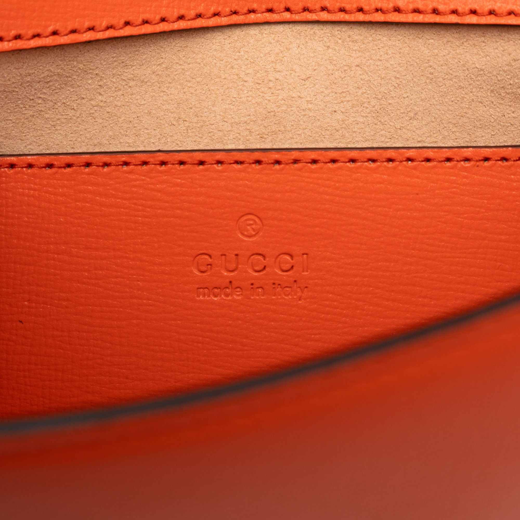 Gucci Gucci Mini Leather Horsebit 1955 Web Crossbody Size ONE SIZE - 5 Thumbnail