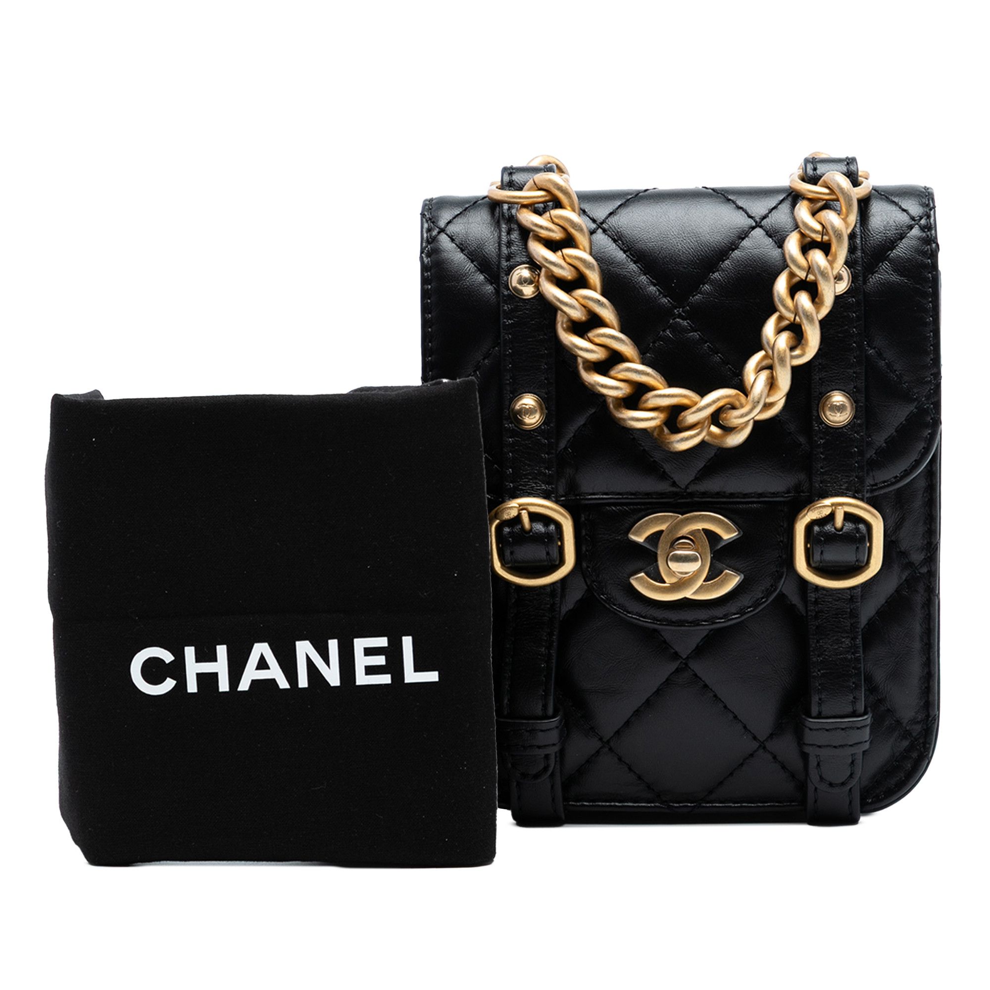 Chanel Chanel Mini Aged Calfskin City School Flap Size ONE SIZE - 8 Thumbnail