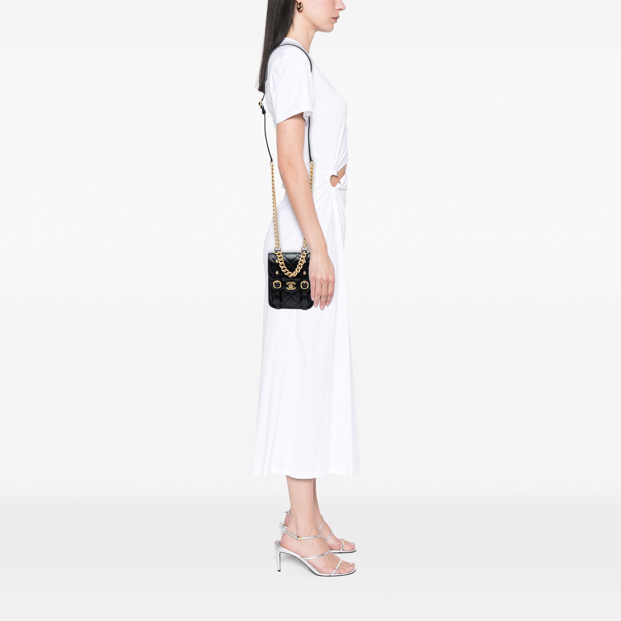 Chanel Chanel Mini Aged Calfskin City School Flap Size ONE SIZE - 7 Thumbnail