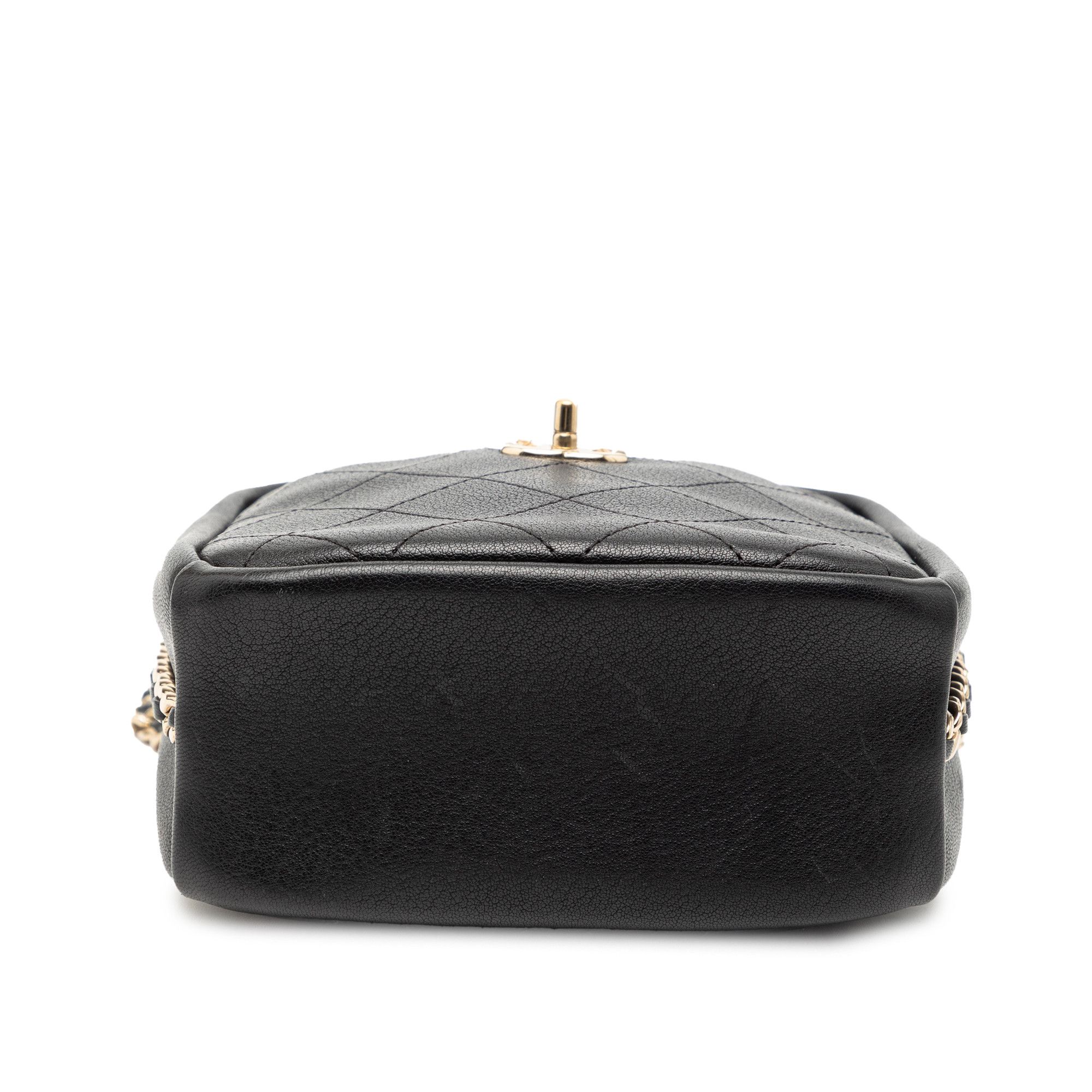 Chanel Chanel Stitched Goatskin Casual Trip North South Camera Case Size ONE SIZE - 3 Thumbnail