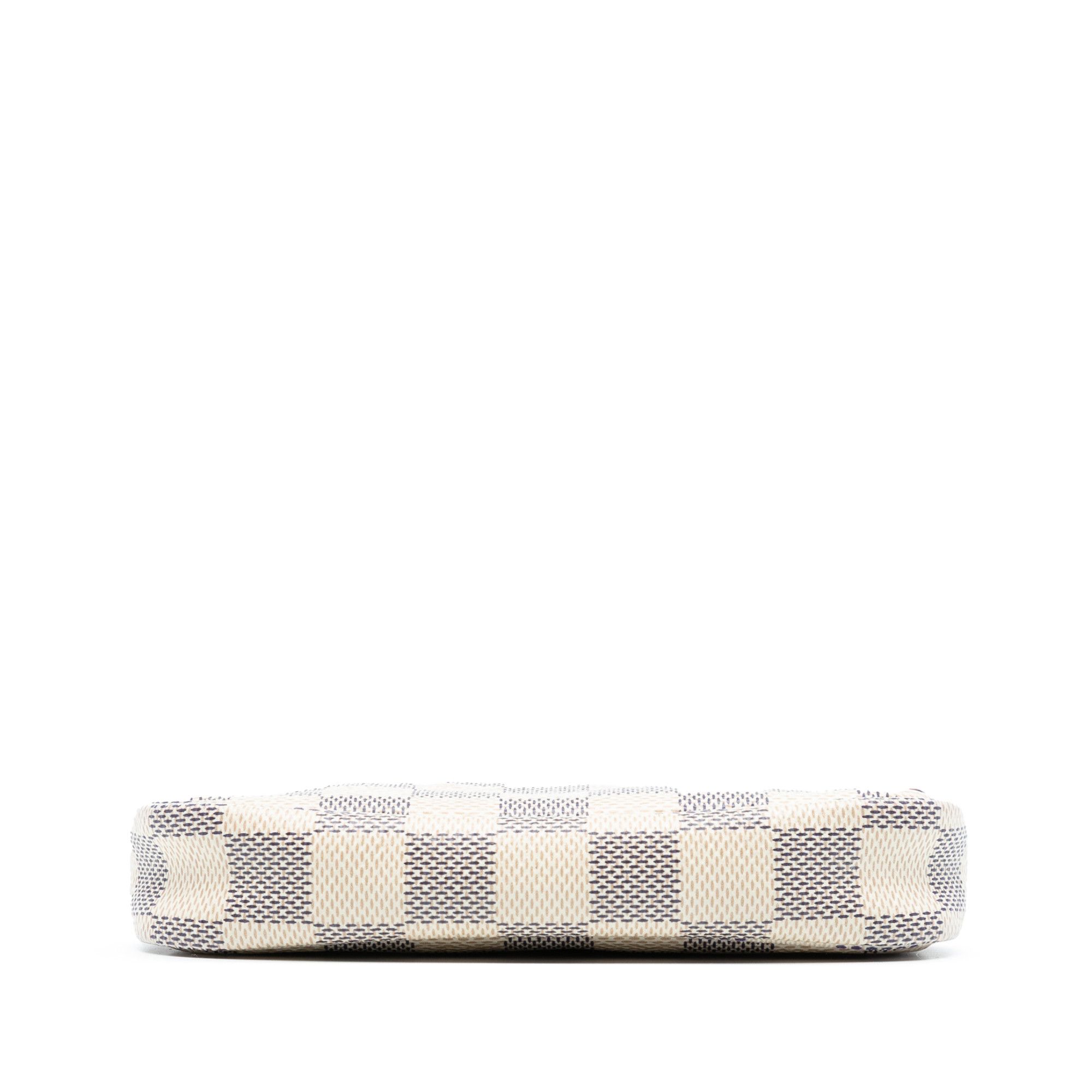 Louis Vuitton Louis Vuitton Damier Azur Mini Pochette Accessoires Size ONE SIZE - 3 Thumbnail
