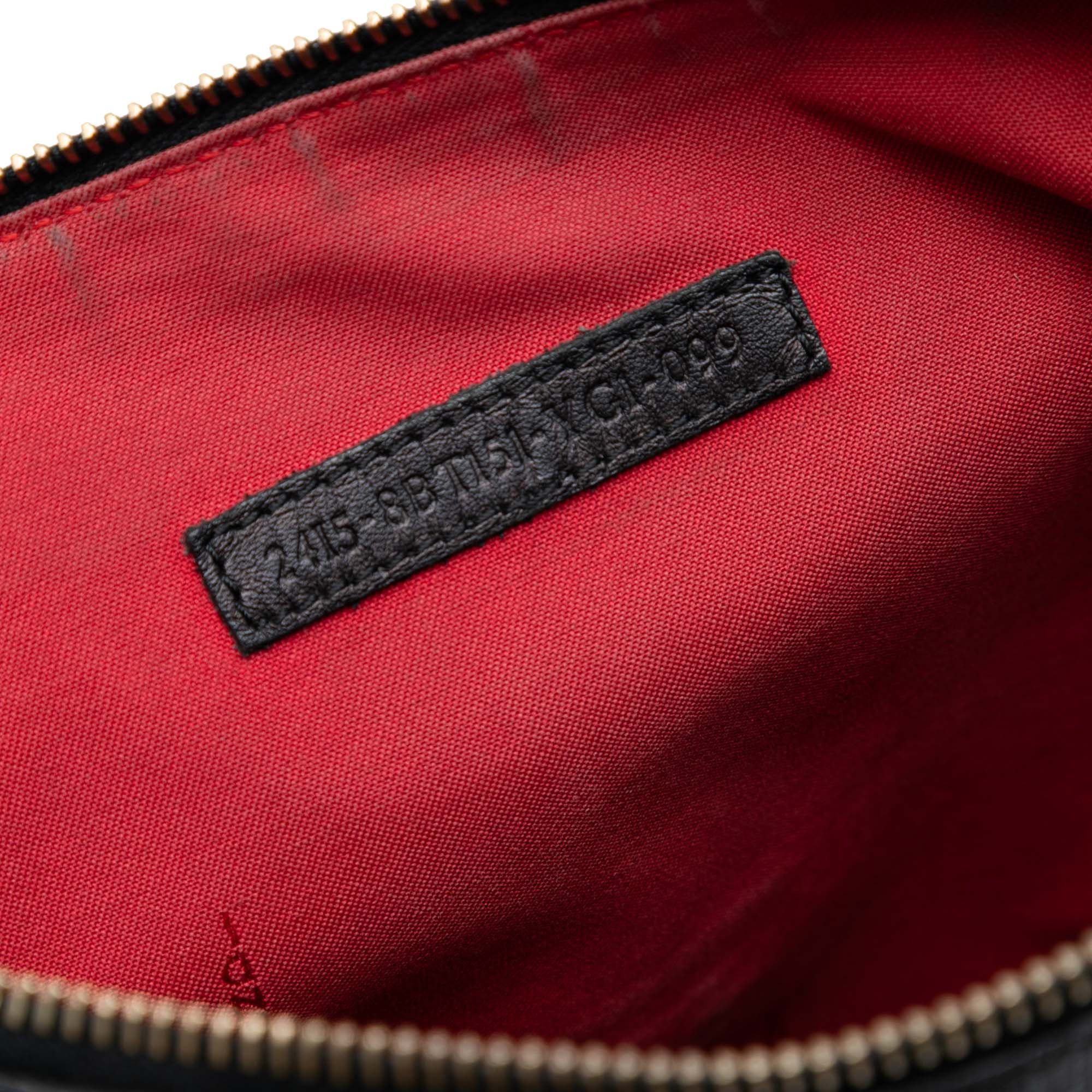 Fendi Fendi Zucchino Coated Canvas Charm Zip Crossbody Size ONE SIZE - 6 Thumbnail
