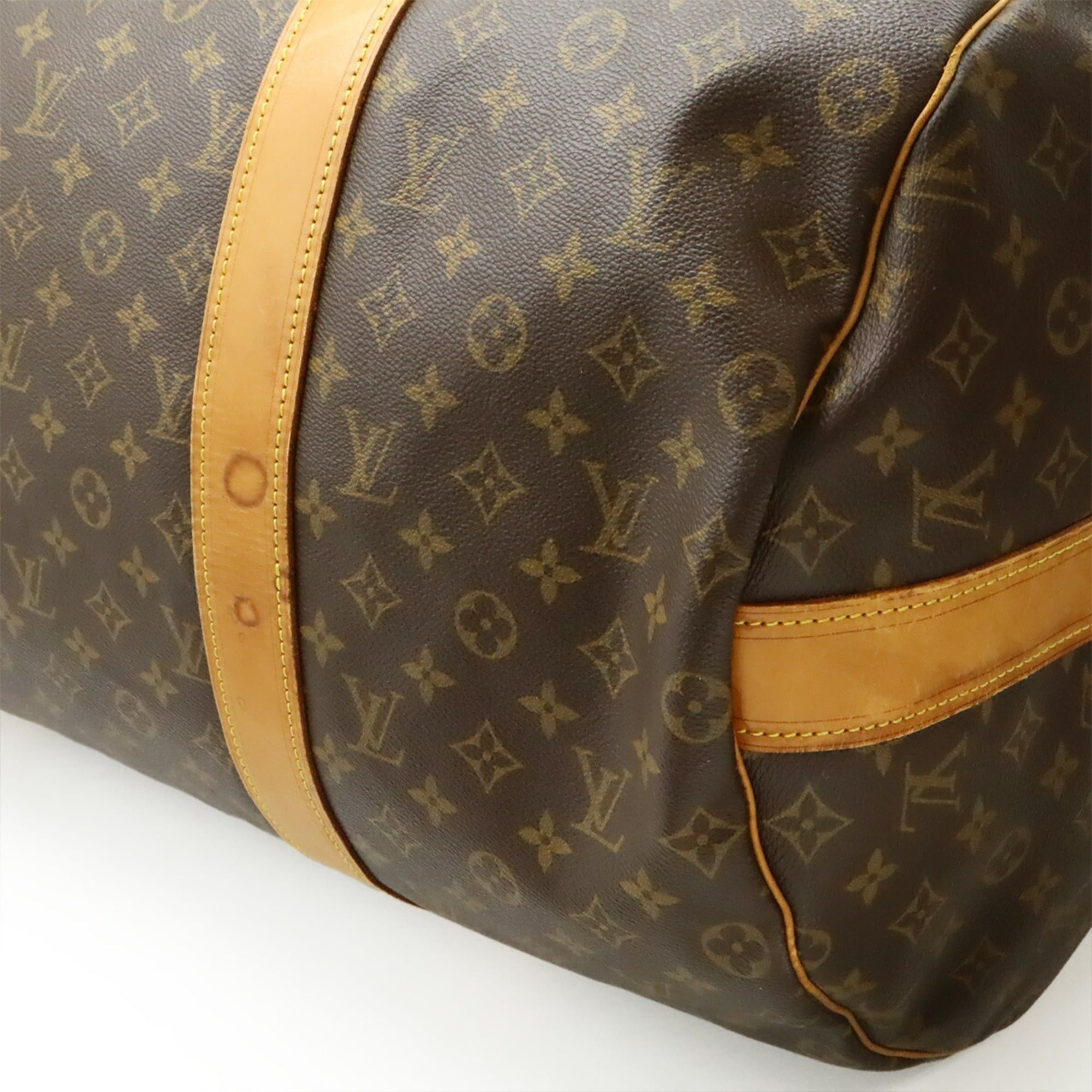 Louis Vuitton LOUIS VUITTON Monogram Sac Polochon Boston Bag, Travel Shoulder Bag M41222 Size ONE SIZE - 4 Thumbnail