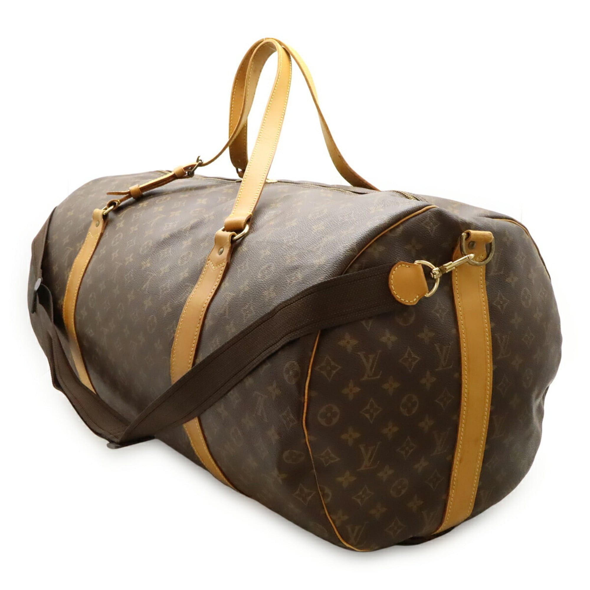 Louis Vuitton LOUIS VUITTON Monogram Sac Polochon Boston Bag, Travel Shoulder Bag M41222 Size ONE SIZE - 3 Thumbnail