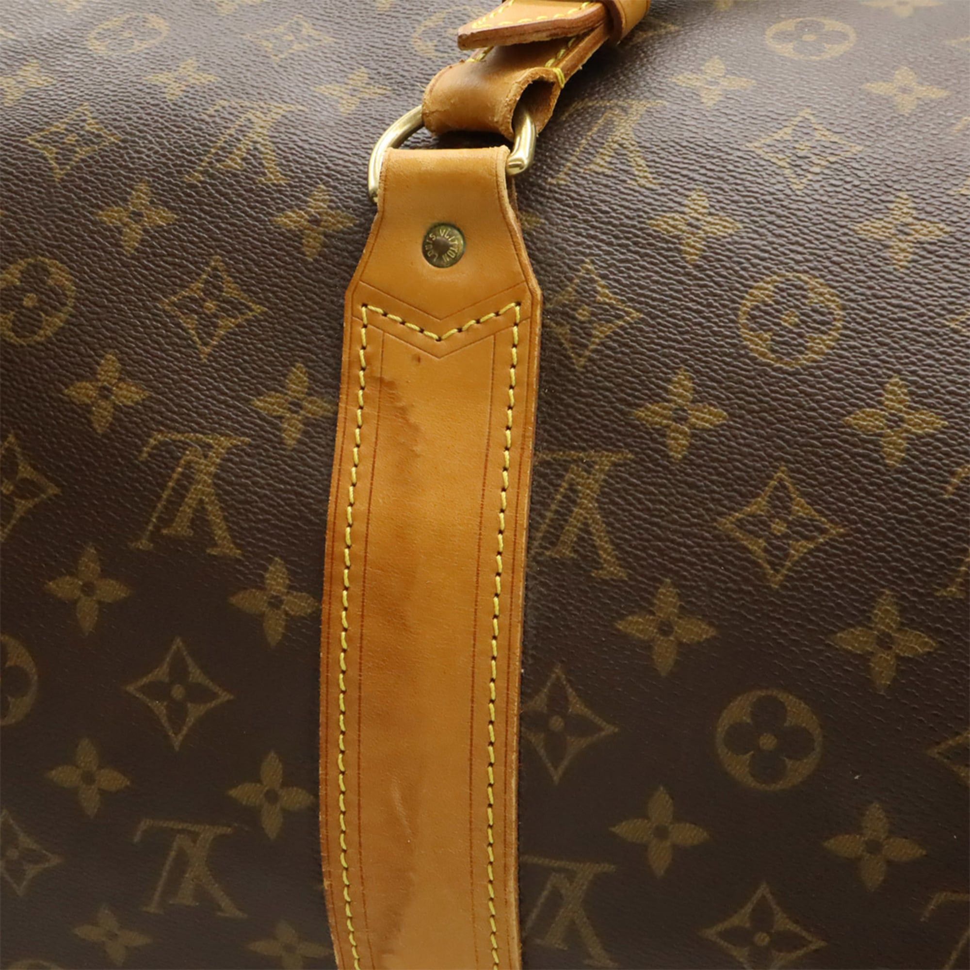 Louis Vuitton LOUIS VUITTON Monogram Sac Polochon Boston Bag, Travel Shoulder Bag M41222 Size ONE SIZE - 9 Thumbnail