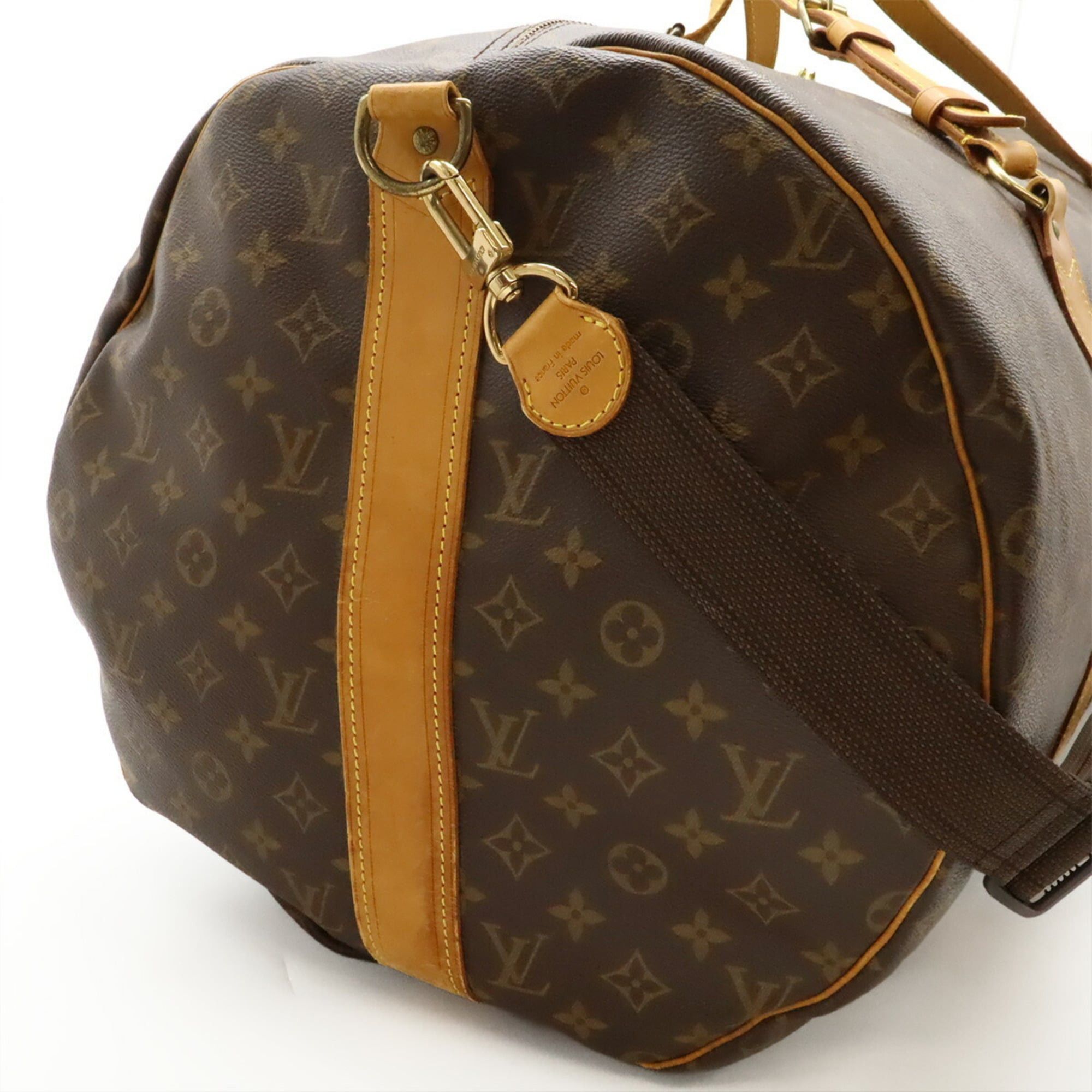 Louis Vuitton LOUIS VUITTON Monogram Sac Polochon Boston Bag, Travel Shoulder Bag M41222 Size ONE SIZE - 8 Thumbnail