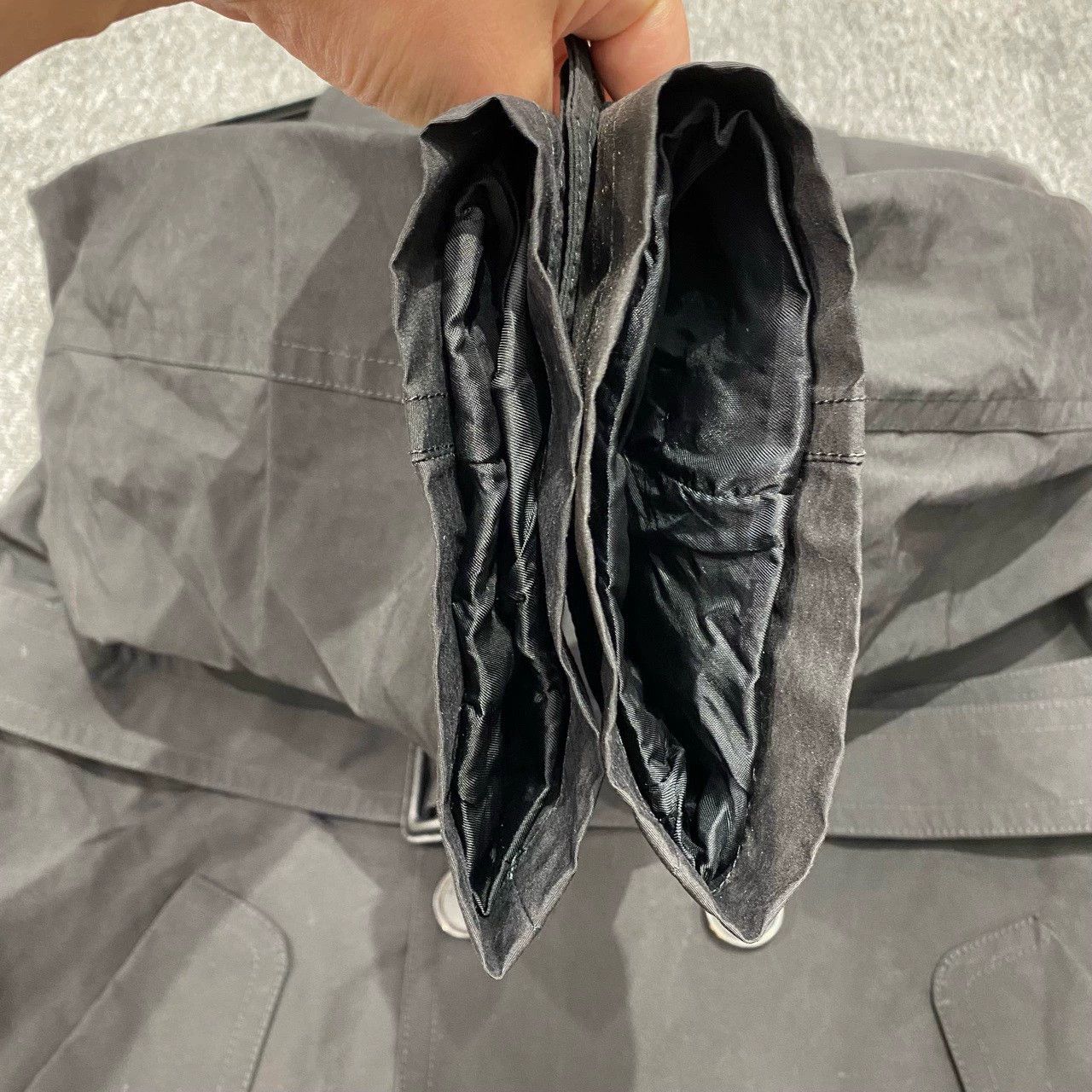 Balenciaga balenciaga black trench coat size 36 Size S / US 4 / IT 40 - 8 Thumbnail