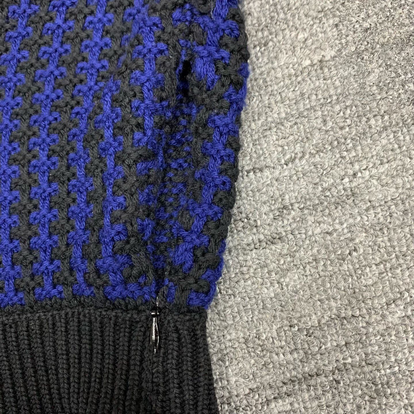 Dior dior black blue wool sweater size 38 Size M / US 6-8 / IT 42-44 - 9 Thumbnail