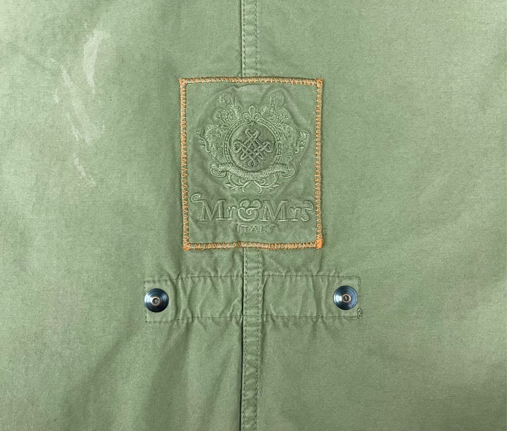 Moncler Genius army green fur collar cotton jacket Size S / US 4 / IT 40 - 5 Thumbnail