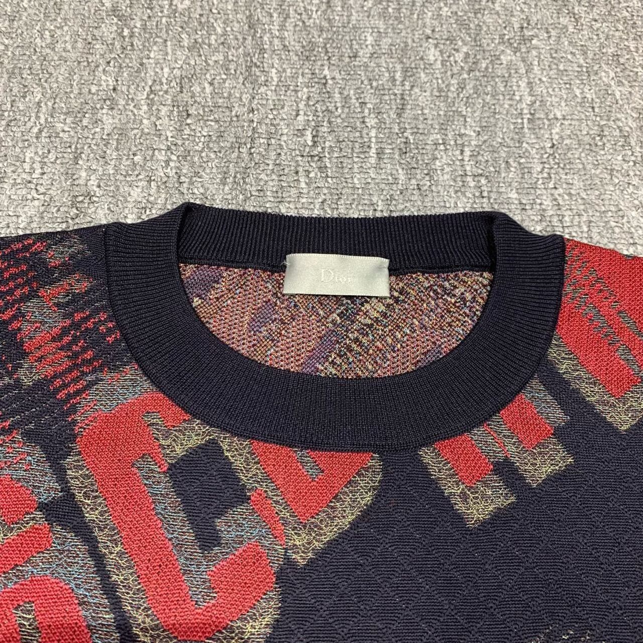 Dior dior cd logo knit sweater in size large Size US L / EU 52-54 / 3 - 6 Thumbnail