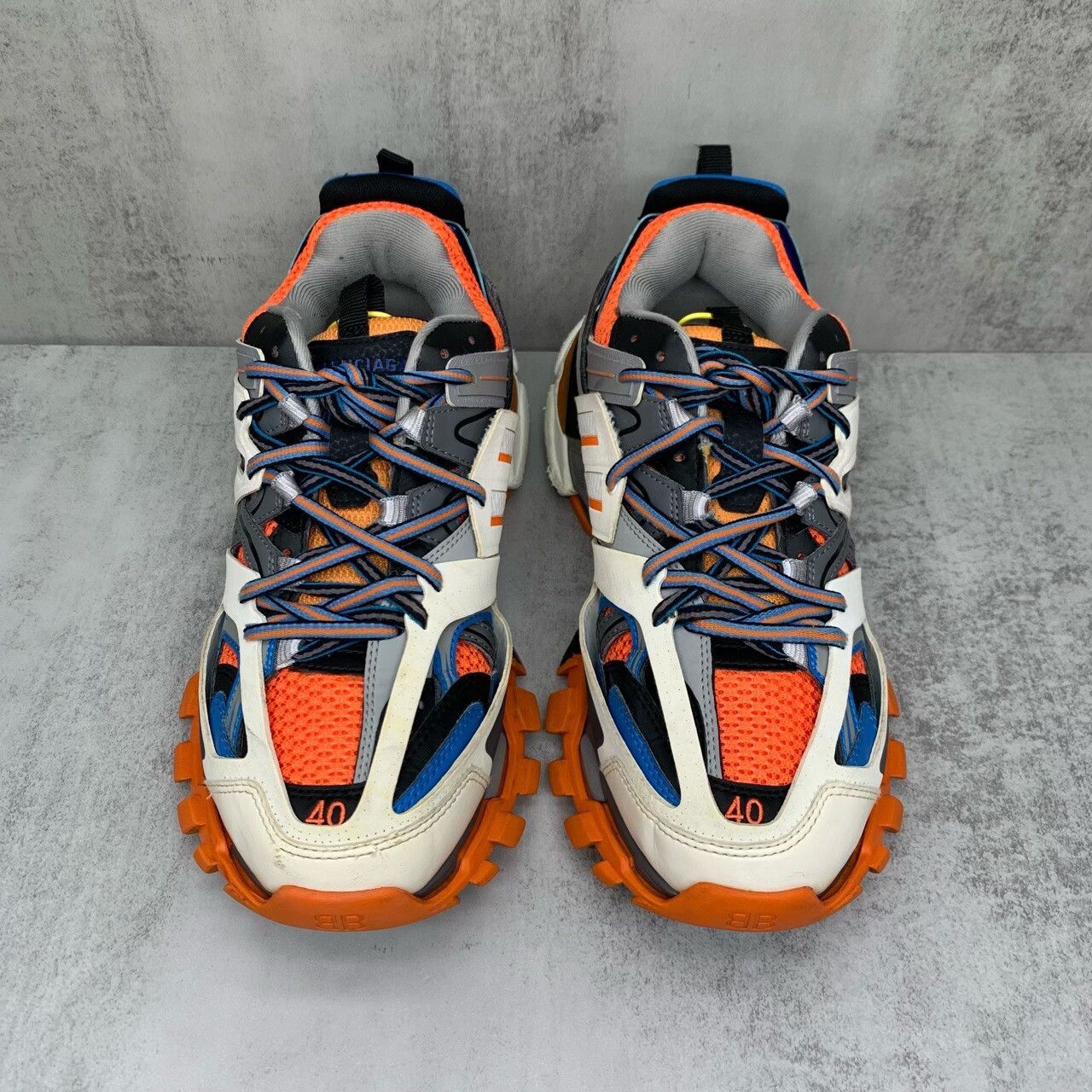 Balenciaga balenciaga track sneakers in vibrant orange Size US 8.5 / EU 41-42 - 4 Thumbnail