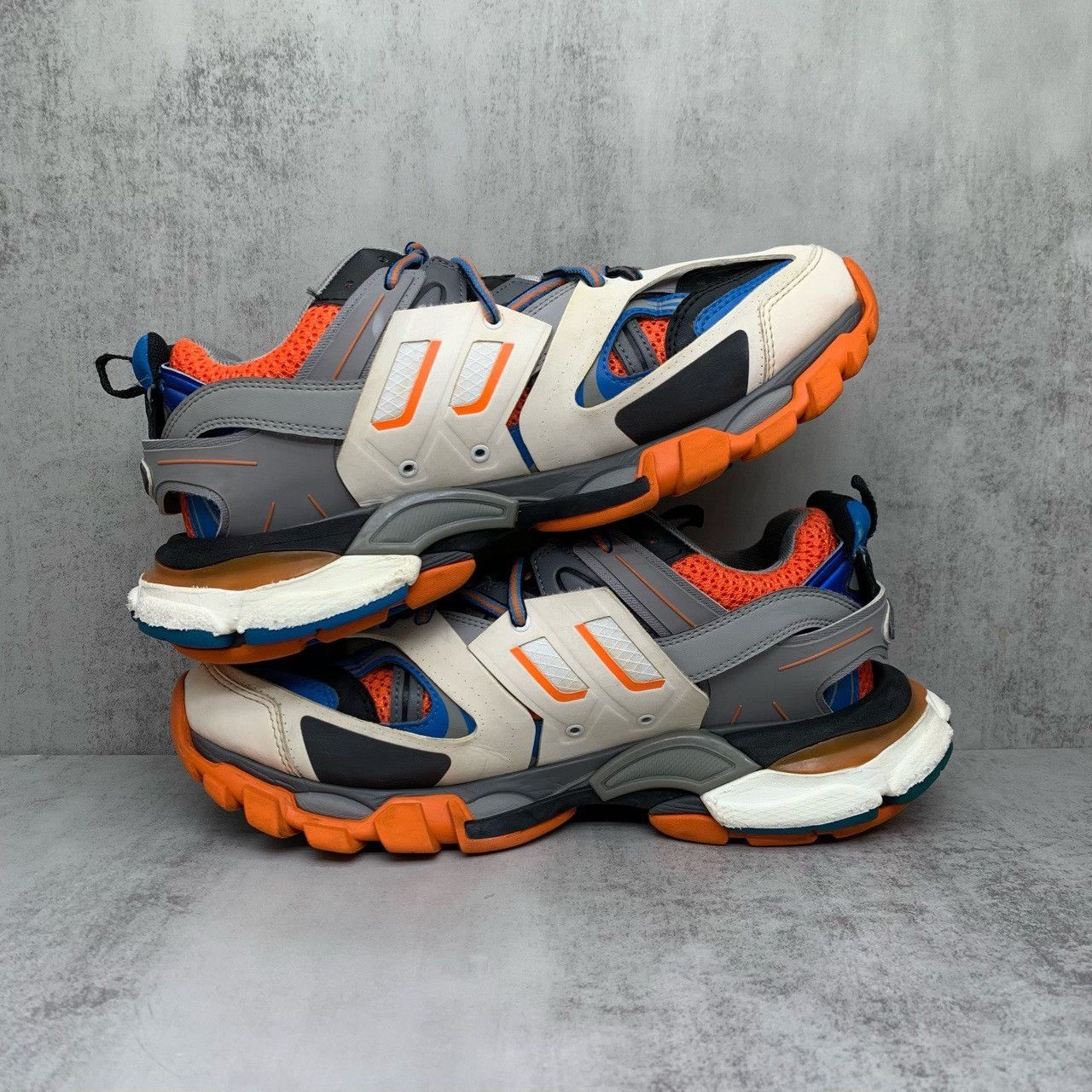 Balenciaga balenciaga track sneakers in vibrant orange Size US 8.5 / EU 41-42 - 3 Thumbnail
