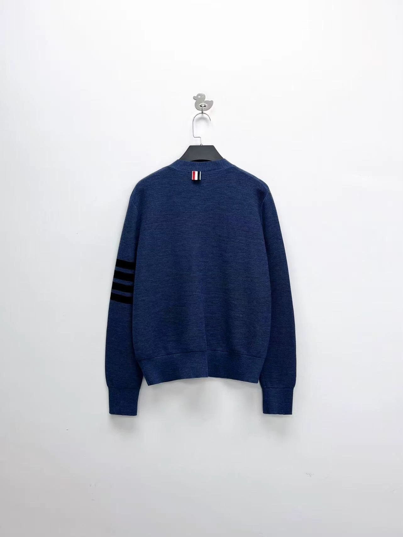 Thom Browne thom browne blue black striped cardigan Size US M / EU 48-50 / 2 - 2 Thumbnail