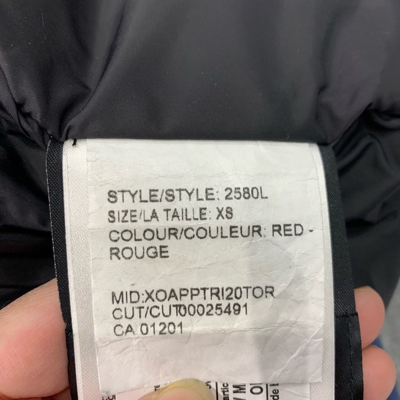 Canada Goose red long down jacket from Canada Goose Size XS / US 0-2 / IT 36-38 - 7 Thumbnail