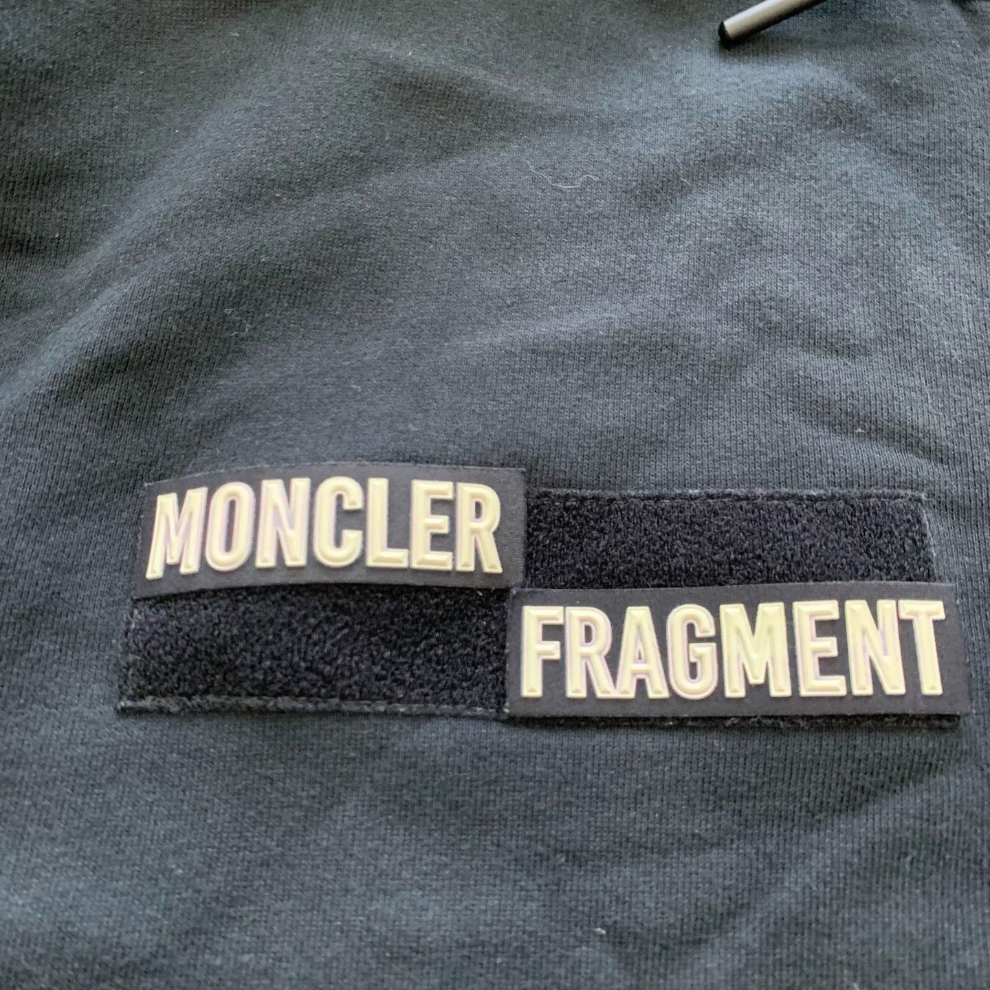 Moncler Genius moncler collaboration black logo zip jacket Size US XXL / EU 58 / 5 - 9 Thumbnail