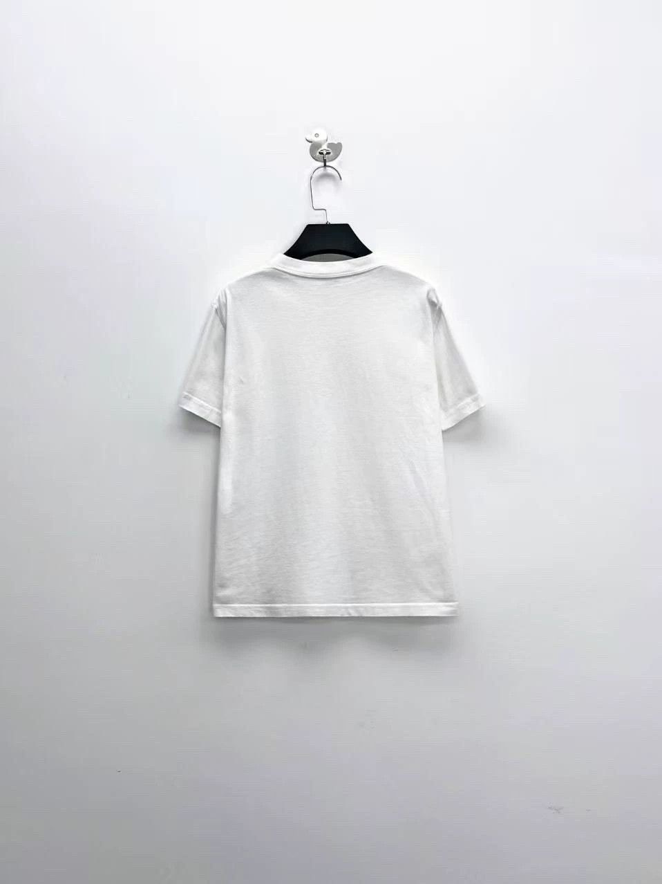 Balenciaga balenciaga white logo short sleeve t-shirt Size US M / EU 48-50 / 2 - 2 Thumbnail