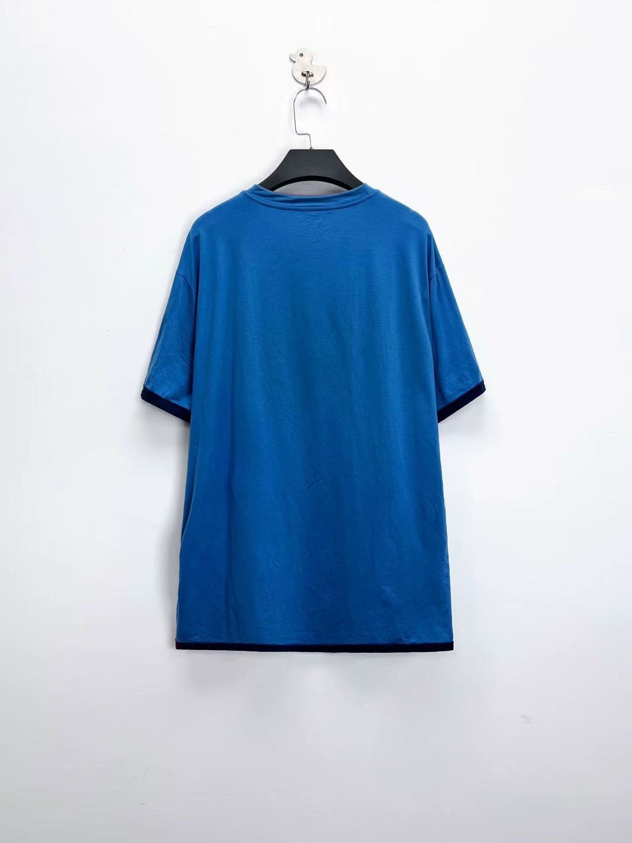 Prada prada blue logo short sleeve t-shirt XXL Size US XXL / EU 58 / 5 - 2 Thumbnail