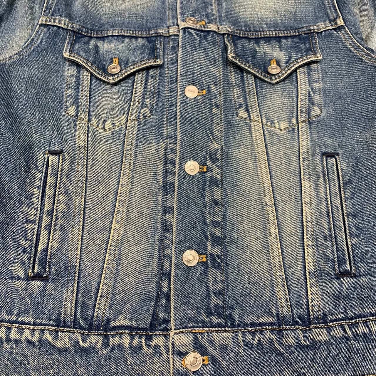 Balenciaga balenciaga embroidered denim jacket for men Size US L / EU 52-54 / 3 - 8 Thumbnail