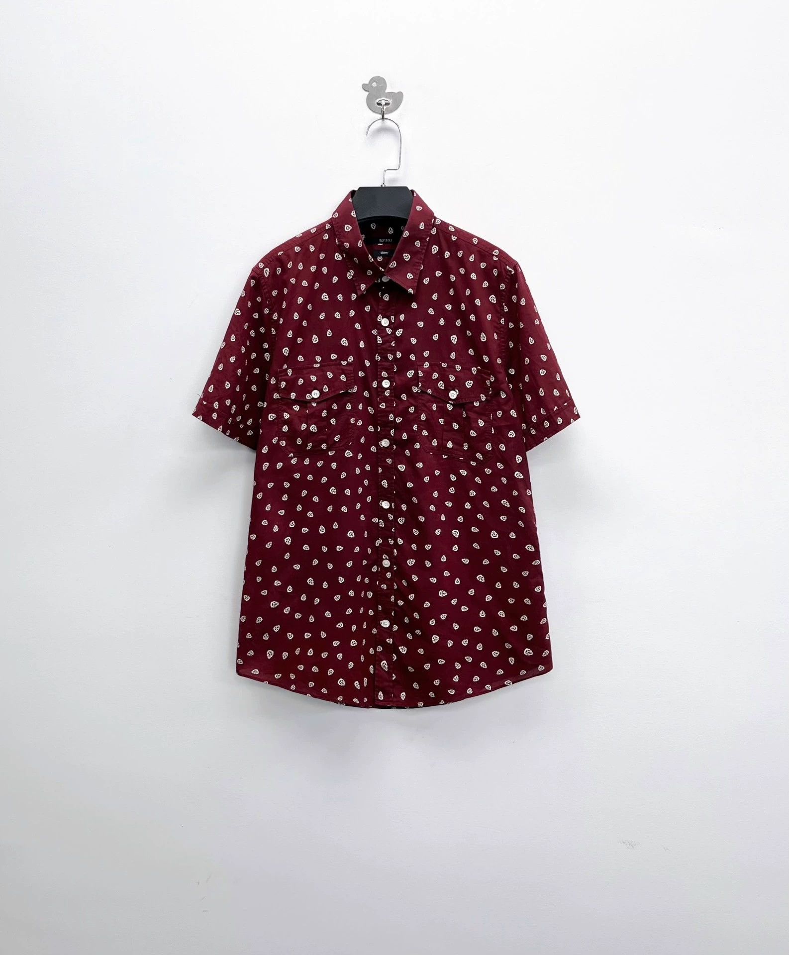 Gucci gucci logo short sleeve button-up shirt Size US M / EU 48-50 / 2 - 5 Thumbnail