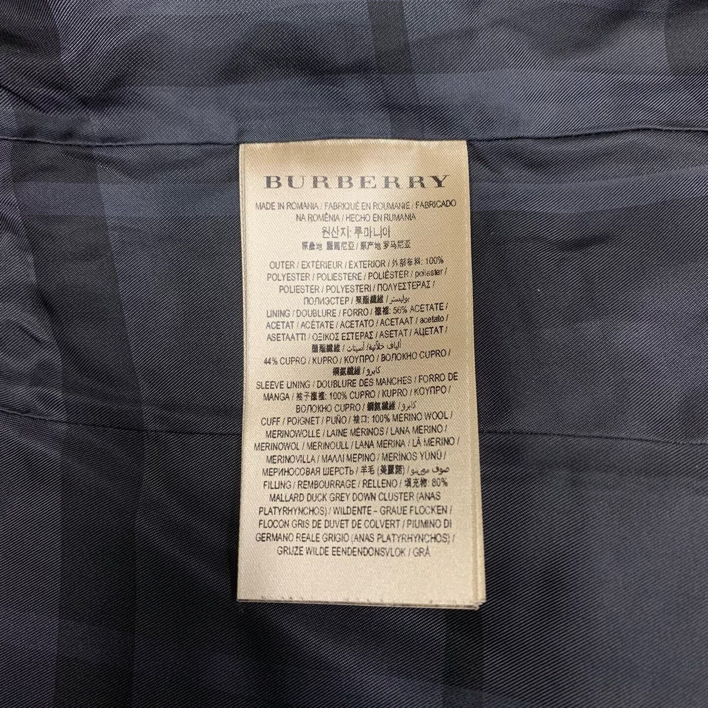 Burberry burberry black long waist puffer coat Size L / US 10 / IT 46 - 5 Thumbnail