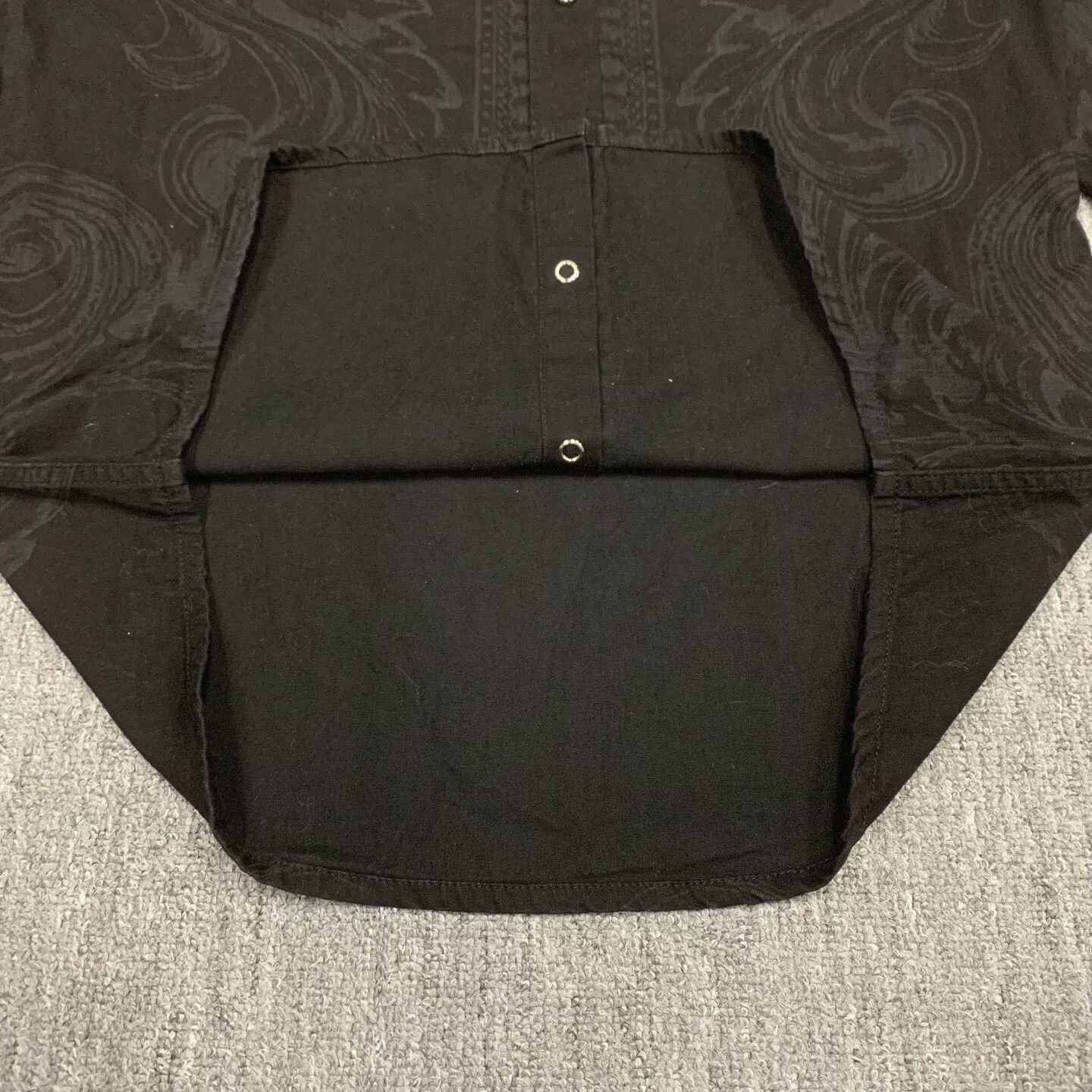 Versace versace black patterned shirt jacket size 40 Size US M / EU 48-50 / 2 - 8 Thumbnail