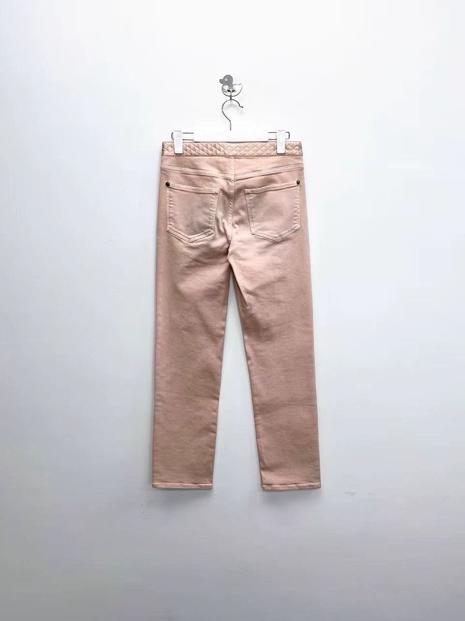 Chanel Chanel Pink High-Waisted Diamond Jeans Size 36" / US 14 / IT 50 - 2 Thumbnail