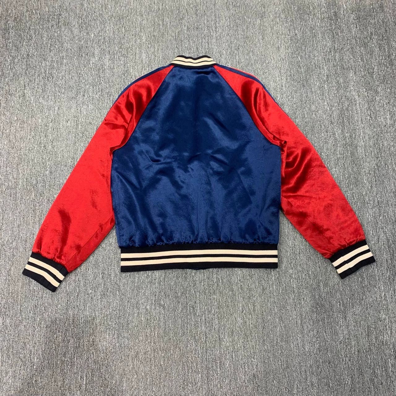 Gucci gucci red blue silk reversible jacket Size US M / EU 48-50 / 2 - 2 Thumbnail