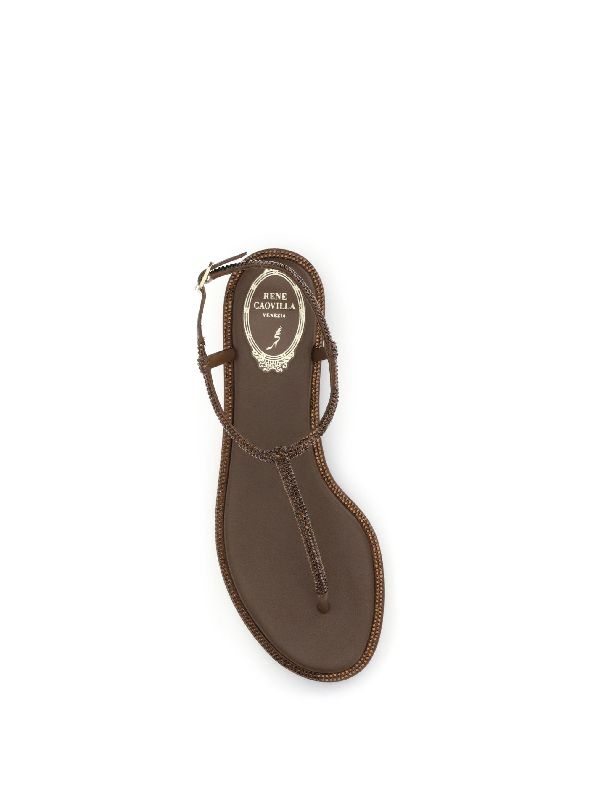 Rene Caovilla Diana Sandals with crystals Size US 8 / IT 38 - 4 Thumbnail