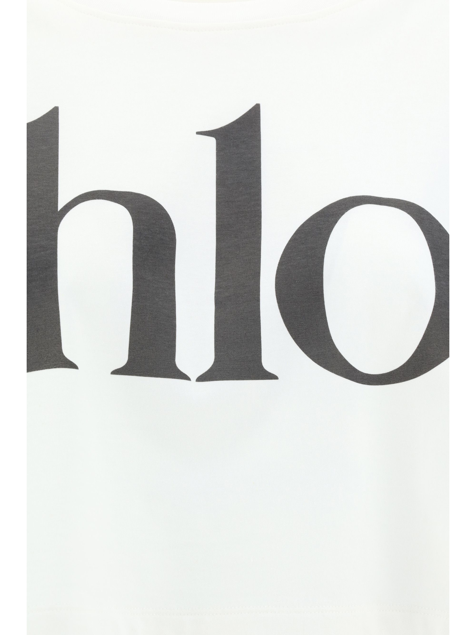 Chloe Cropped T-Shirt Size XS / US 0-2 / IT 36-38 - 3 Thumbnail