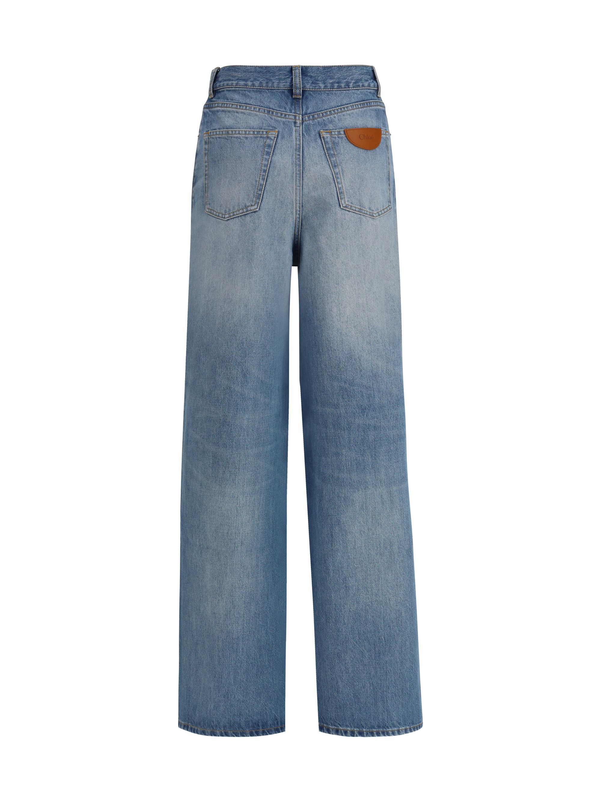 Chloe High-Rise Wide-Leg Jeans Size 28" / US 6 / IT 42 - 2 Thumbnail