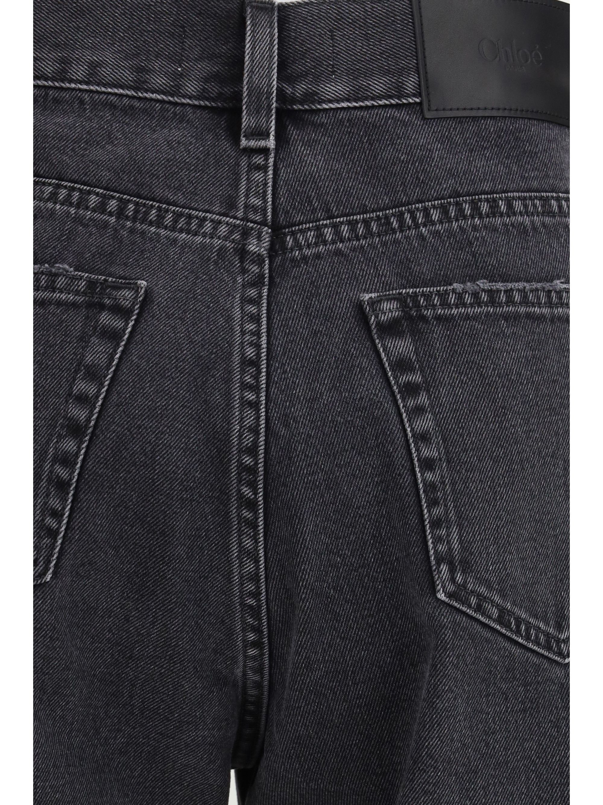 Chloe High-Waisted Cropped Denim Jeans Size 28" / US 6 / IT 42 - 3 Thumbnail