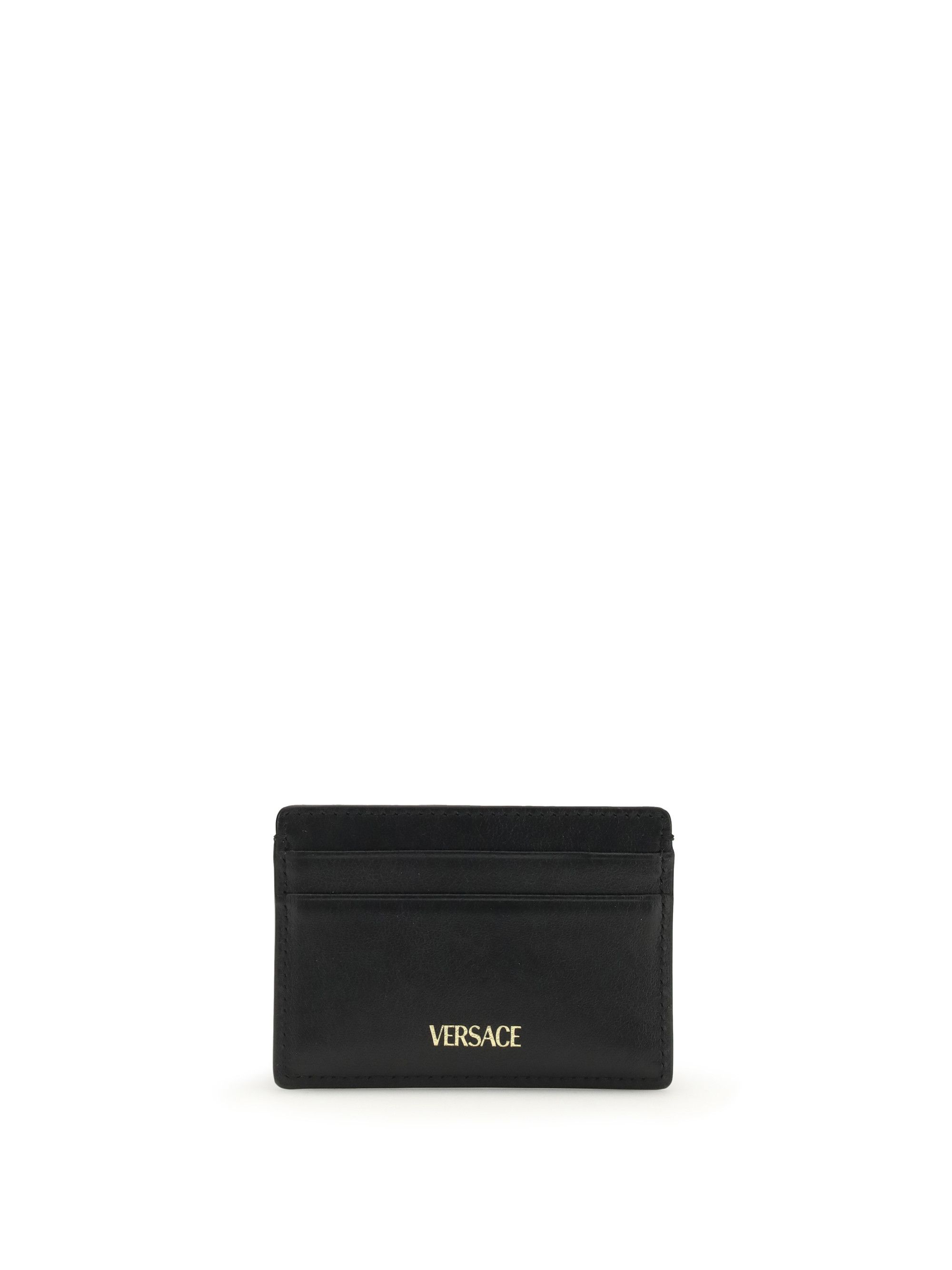 Versace La Medusa leather Card Holder Size ONE SIZE - 2 Thumbnail