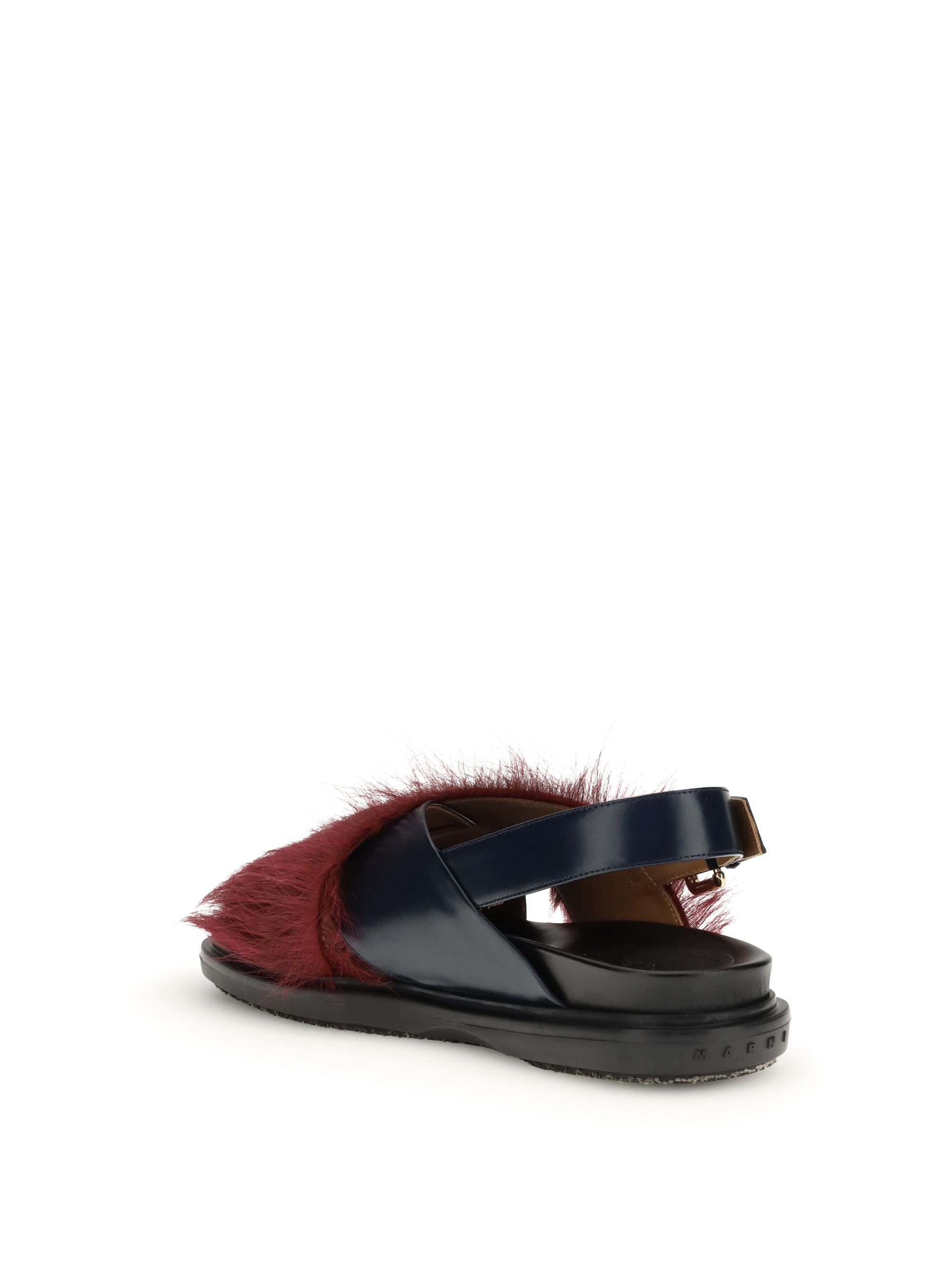 Marni Fur-lined Fussbett Sandals Size US 6.5 / IT 36.5 - 3 Thumbnail