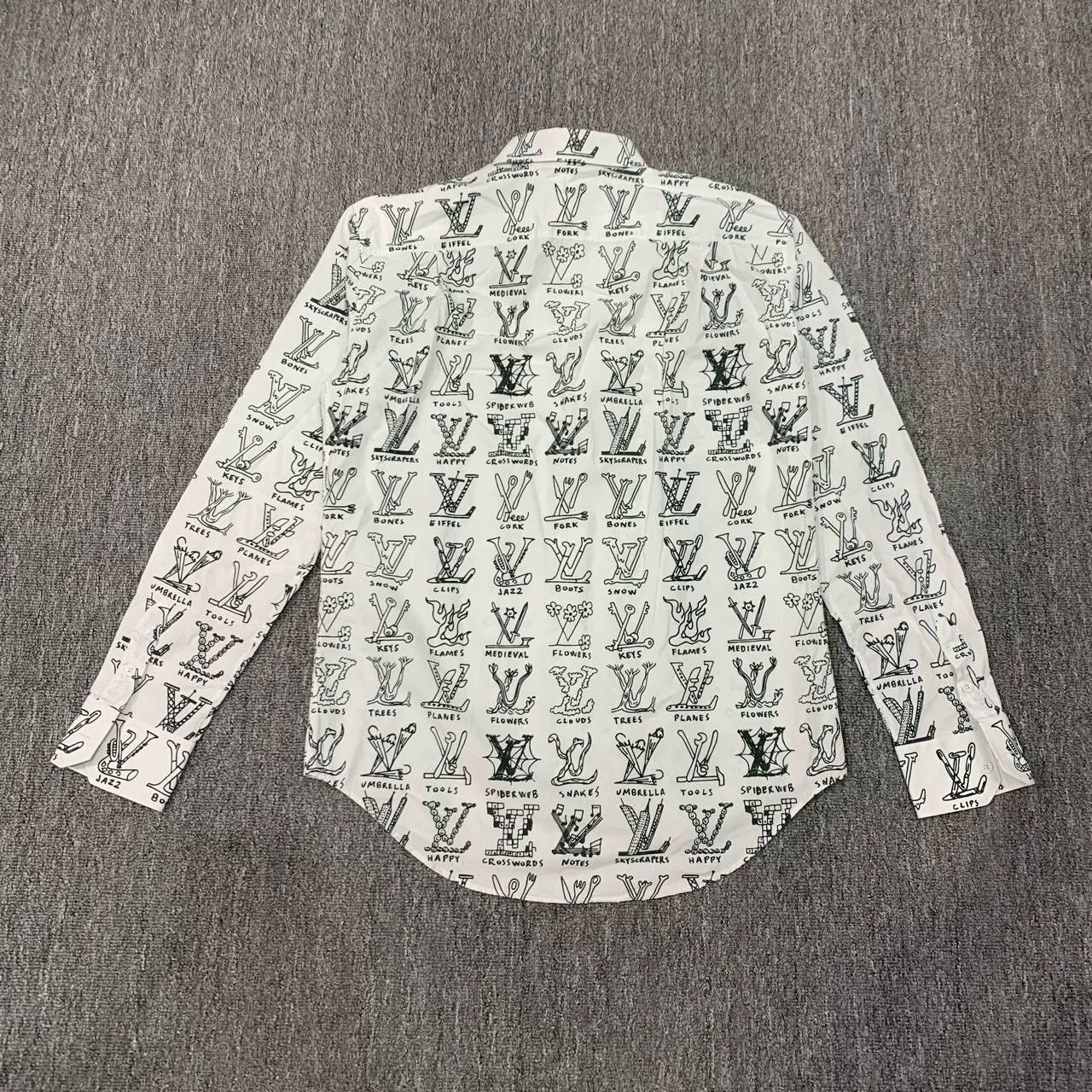 Louis Vuitton lv printed long sleeve shirt jacket Size US S / EU 44-46 / 1 - 2 Thumbnail