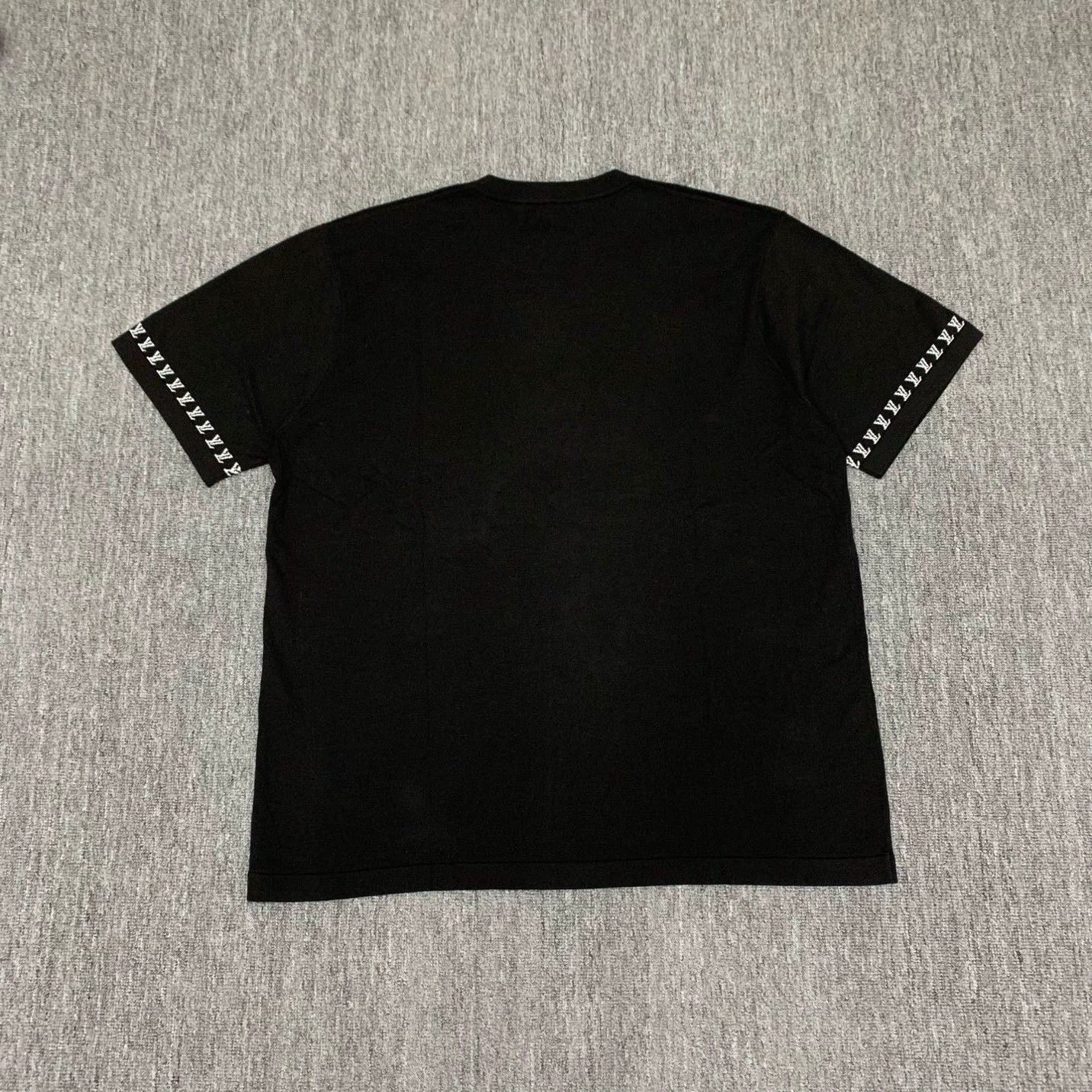 Louis Vuitton lv black logo short-sleeve knit shirt Size US XXL / EU 58 / 5 - 2 Thumbnail