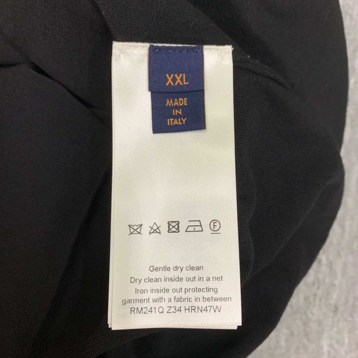 Louis Vuitton lv black logo short-sleeve knit shirt Size US XXL / EU 58 / 5 - 7 Thumbnail