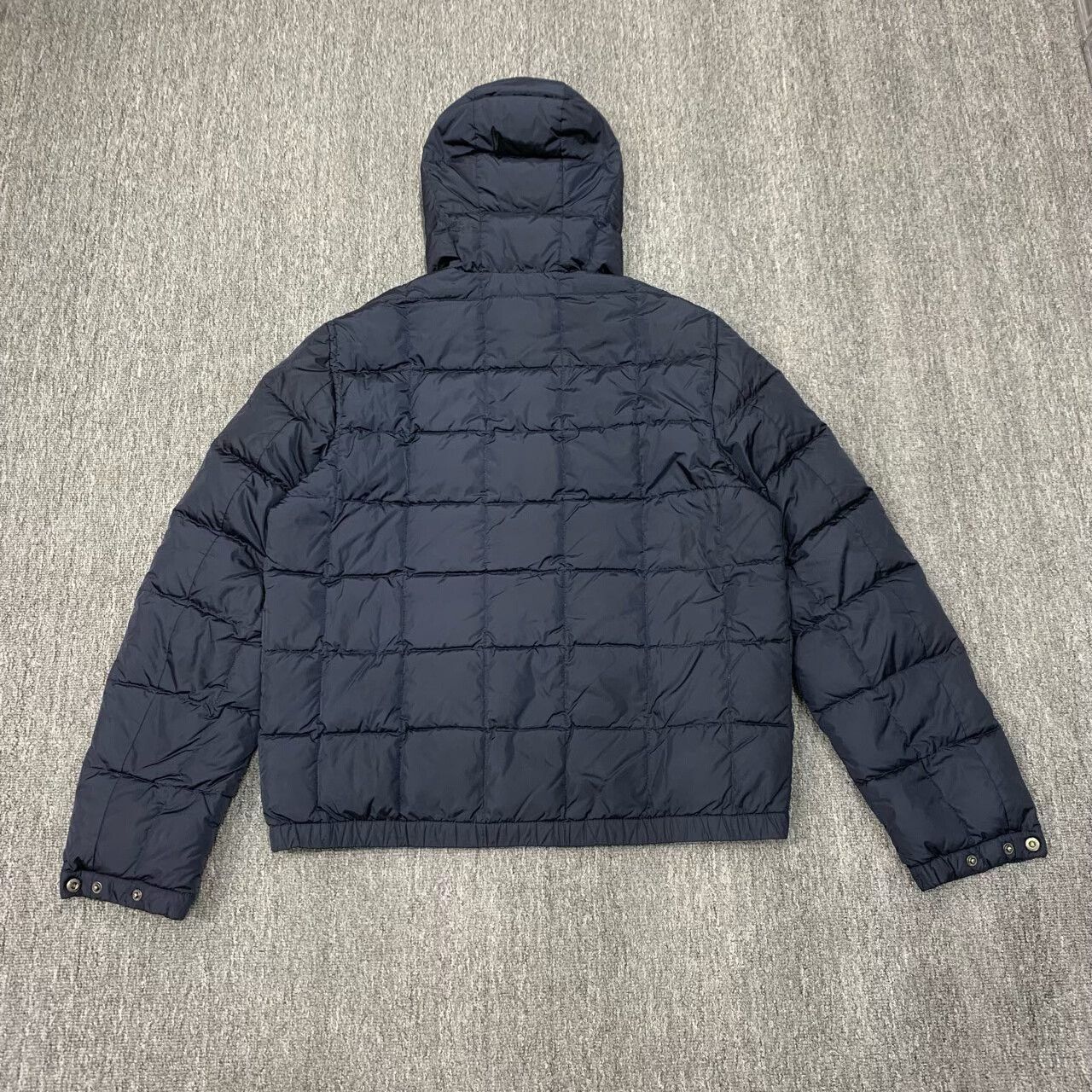 Prada prada dark blue puffer jacket with hood Size US L / EU 52-54 / 3 - 2 Thumbnail
