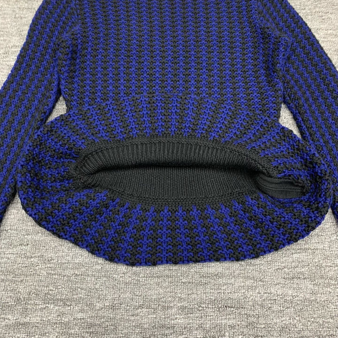 Dior Dior Black Blue Wool Sweater Size 38 Size M / US 6-8 / IT 42-44 - 7 Thumbnail