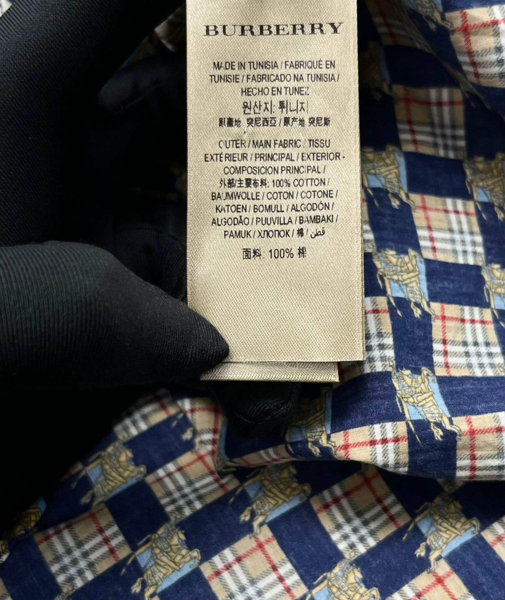 Burberry burberry check pattern long sleeve shirt jacket Size US XL / EU 56 / 4 - 4 Thumbnail