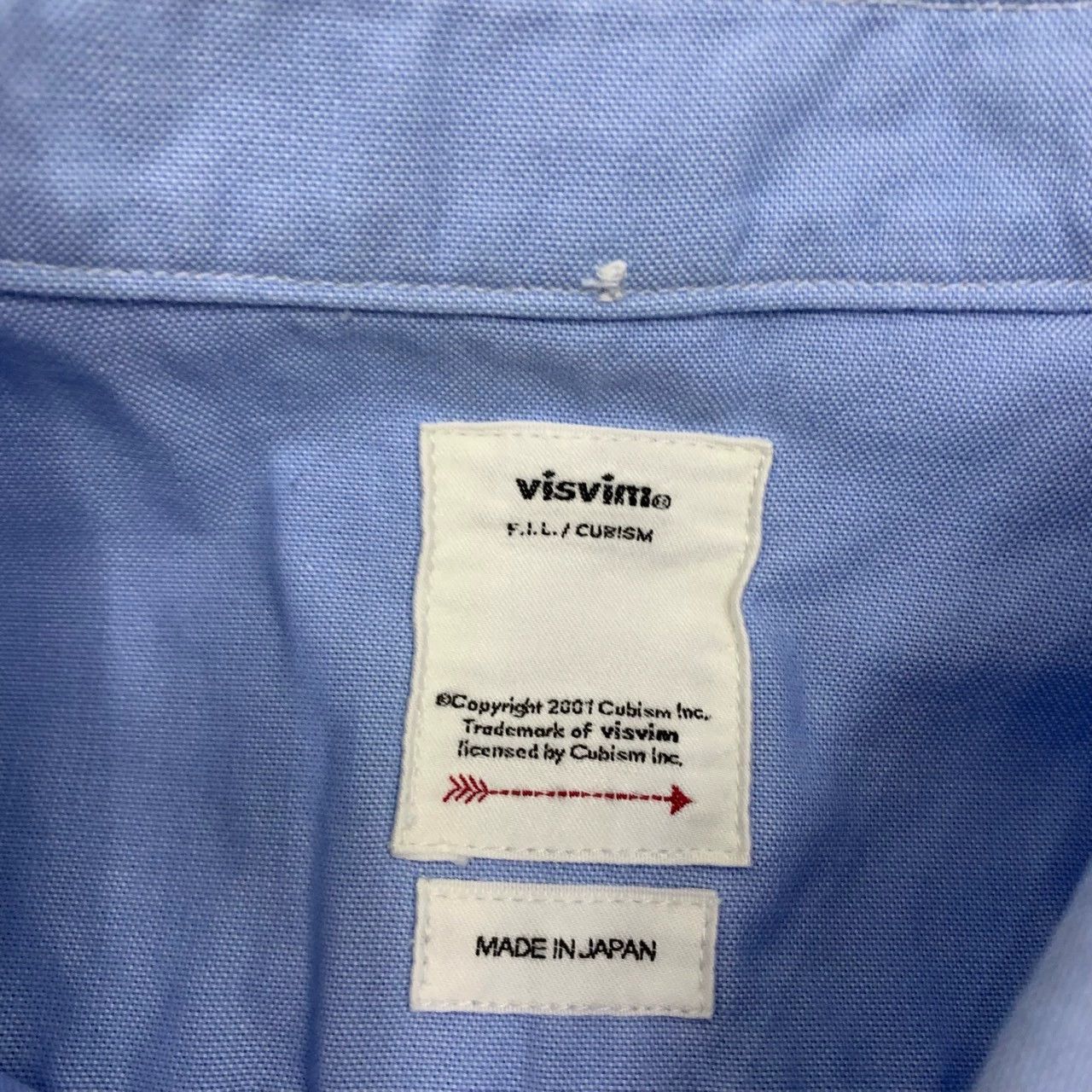 Visvim visvim blue long sleeve shirt size 3 Size US M / EU 48-50 / 2 - 5 Thumbnail