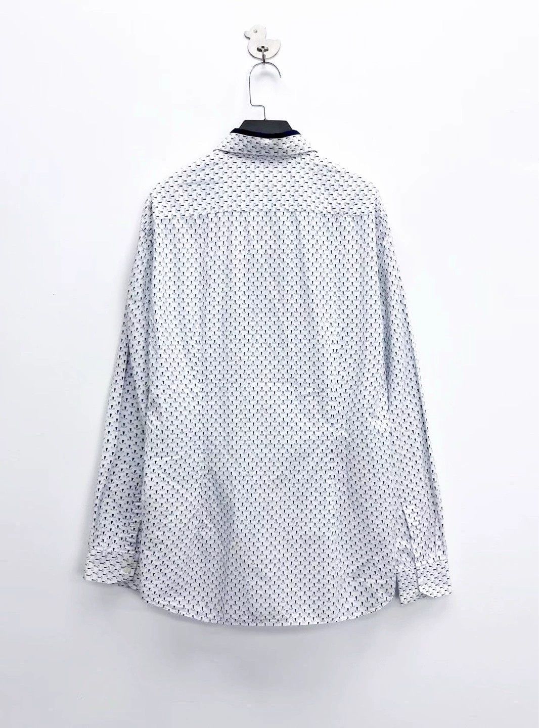 Fendi Fendi Printed Logo Shirt Jacket for Men Size US L / EU 52-54 / 3 - 2 Thumbnail