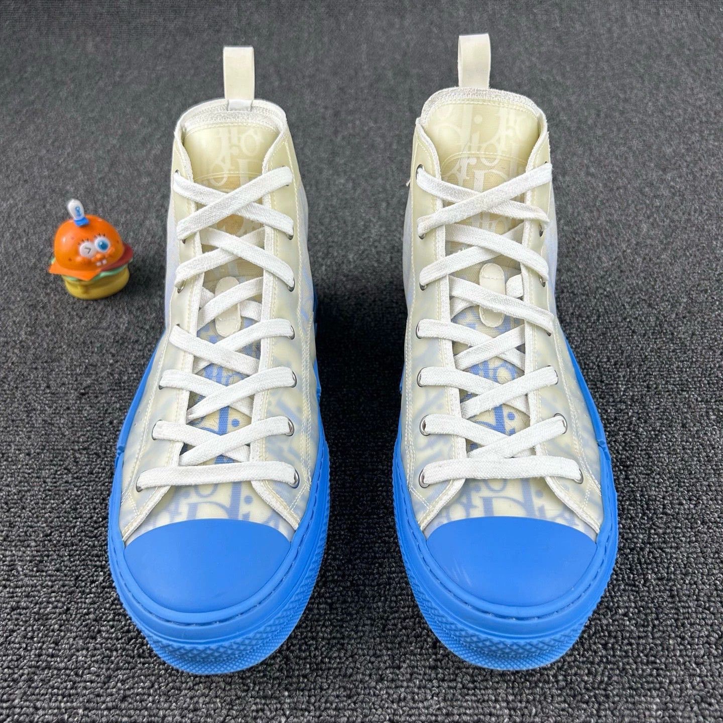 Dior Dior B23 Blue Gradient High-Top Sneakers Size US 8.5 / EU 41-42 - 2 Thumbnail