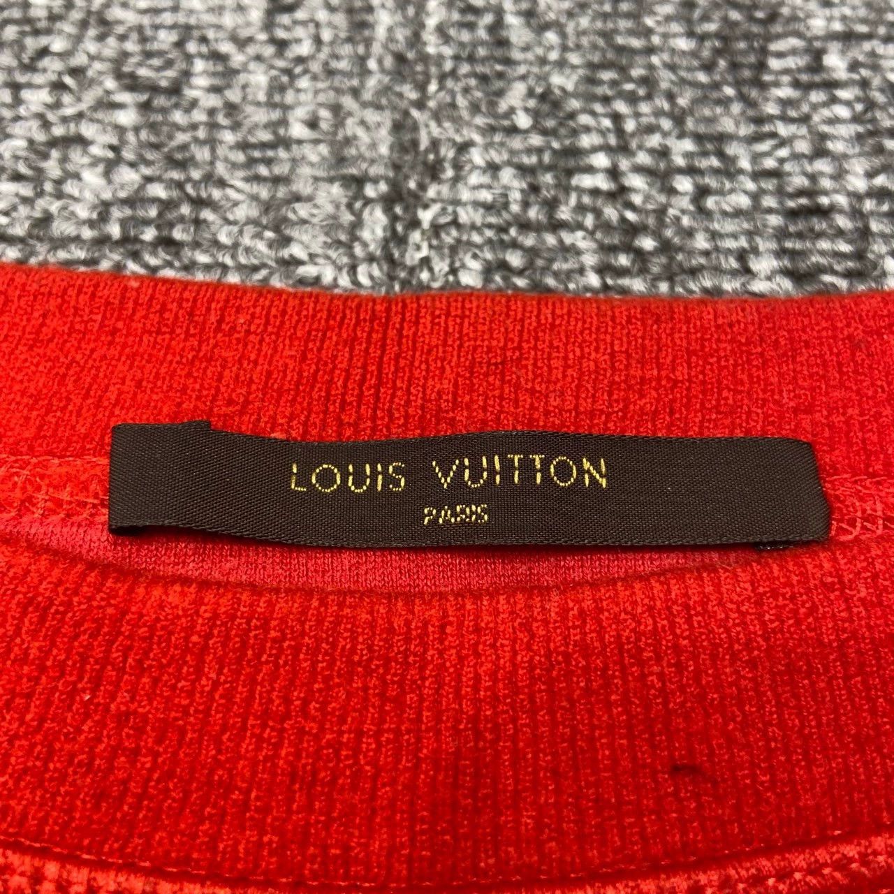 Louis Vuitton lv red limited edition knit sweatshirt Size M / US 6-8 / IT 42-44 - 4 Thumbnail