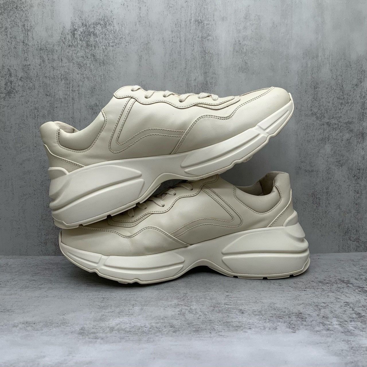 Gucci gucci anchor old dad shoes in beige Size US 7 / EU 40 - 3 Thumbnail