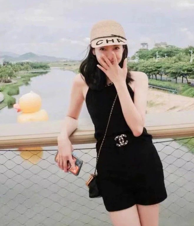 Chanel Chanel Double Brim Straw Hat Size ONE SIZE - 5 Thumbnail