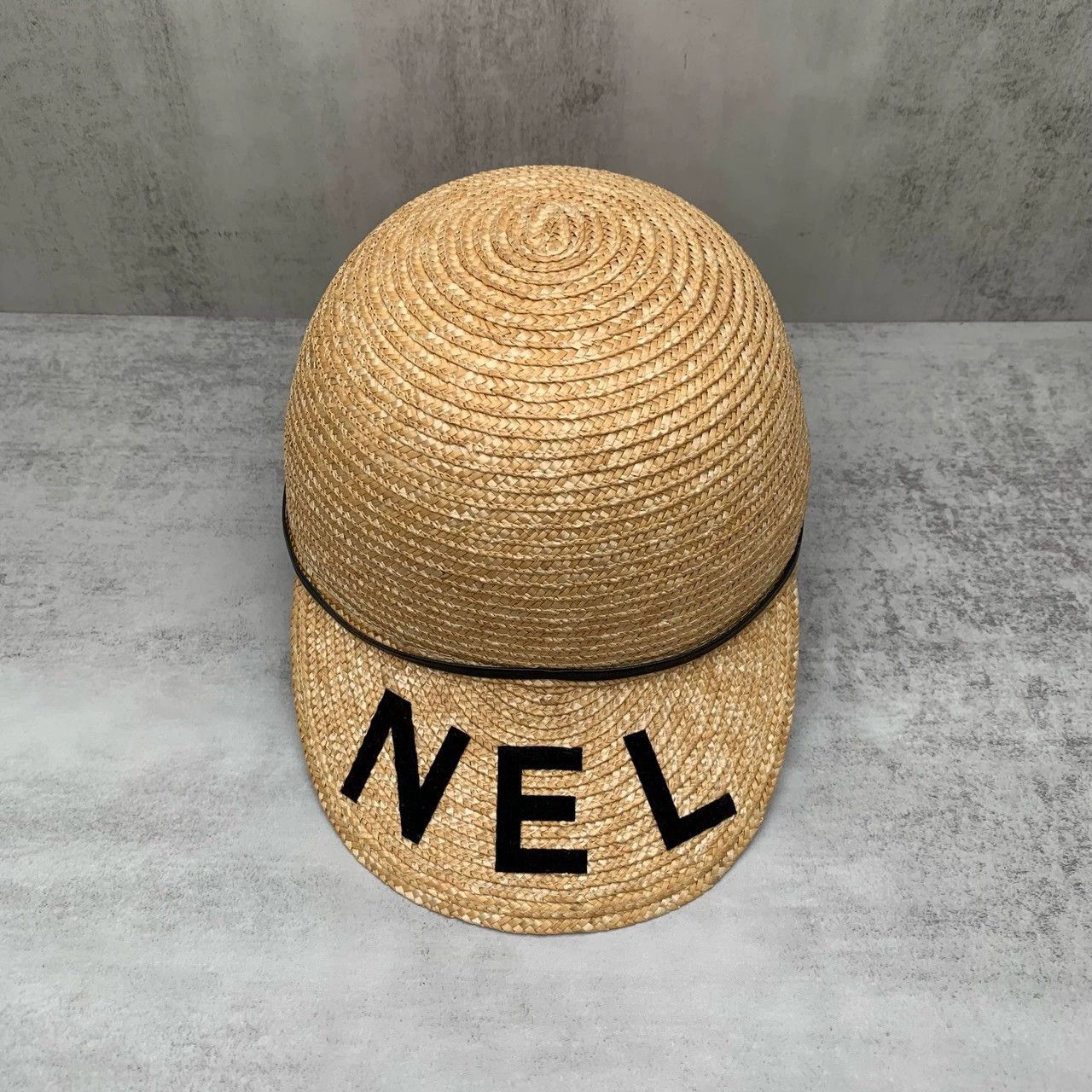 Chanel Chanel Double Brim Straw Hat Size ONE SIZE - 2 Thumbnail
