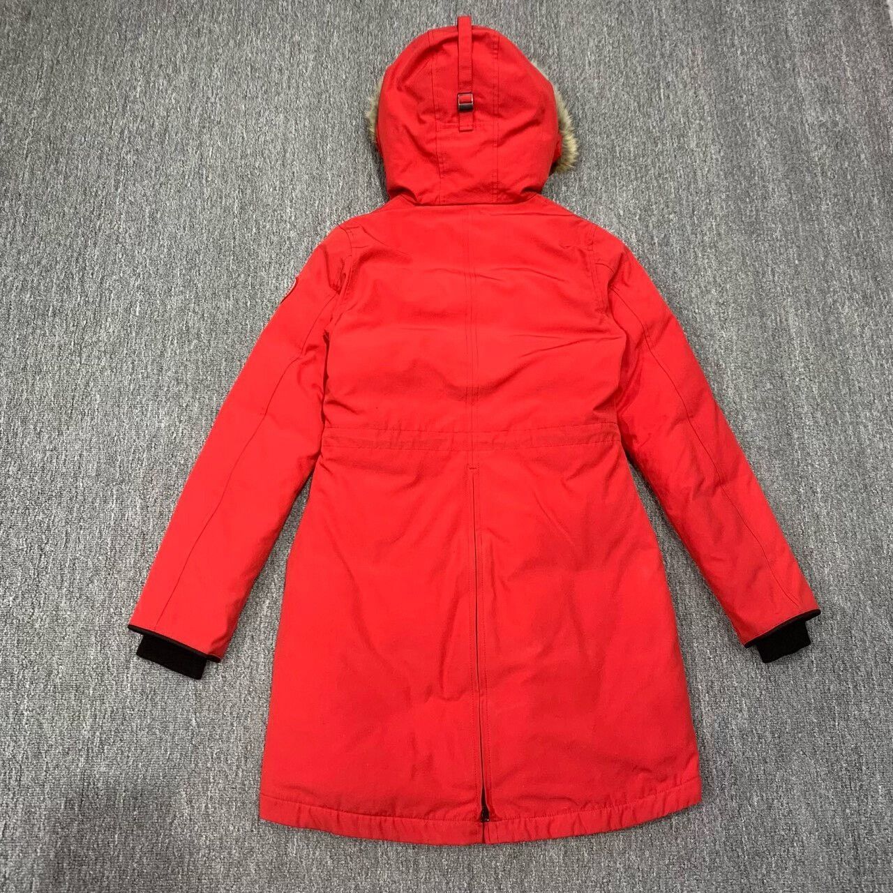 Canada Goose red long parka jacket by Canada Goose Size XS / US 0-2 / IT 36-38 - 2 Thumbnail