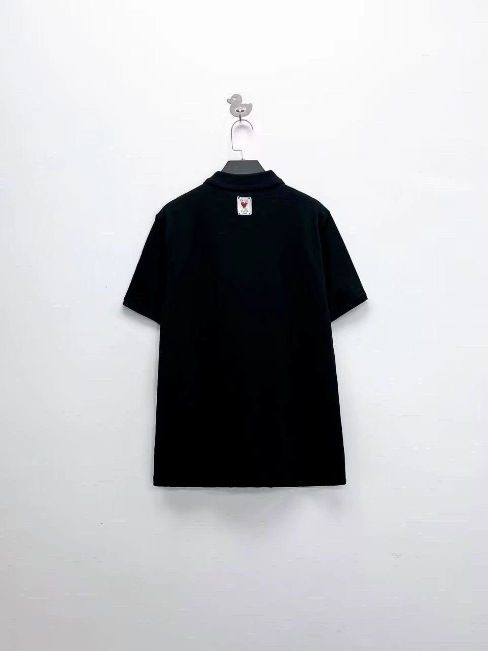 Fendi fendi black embroidered polo short sleeve shirt Size US L / EU 52-54 / 3 - 2 Thumbnail