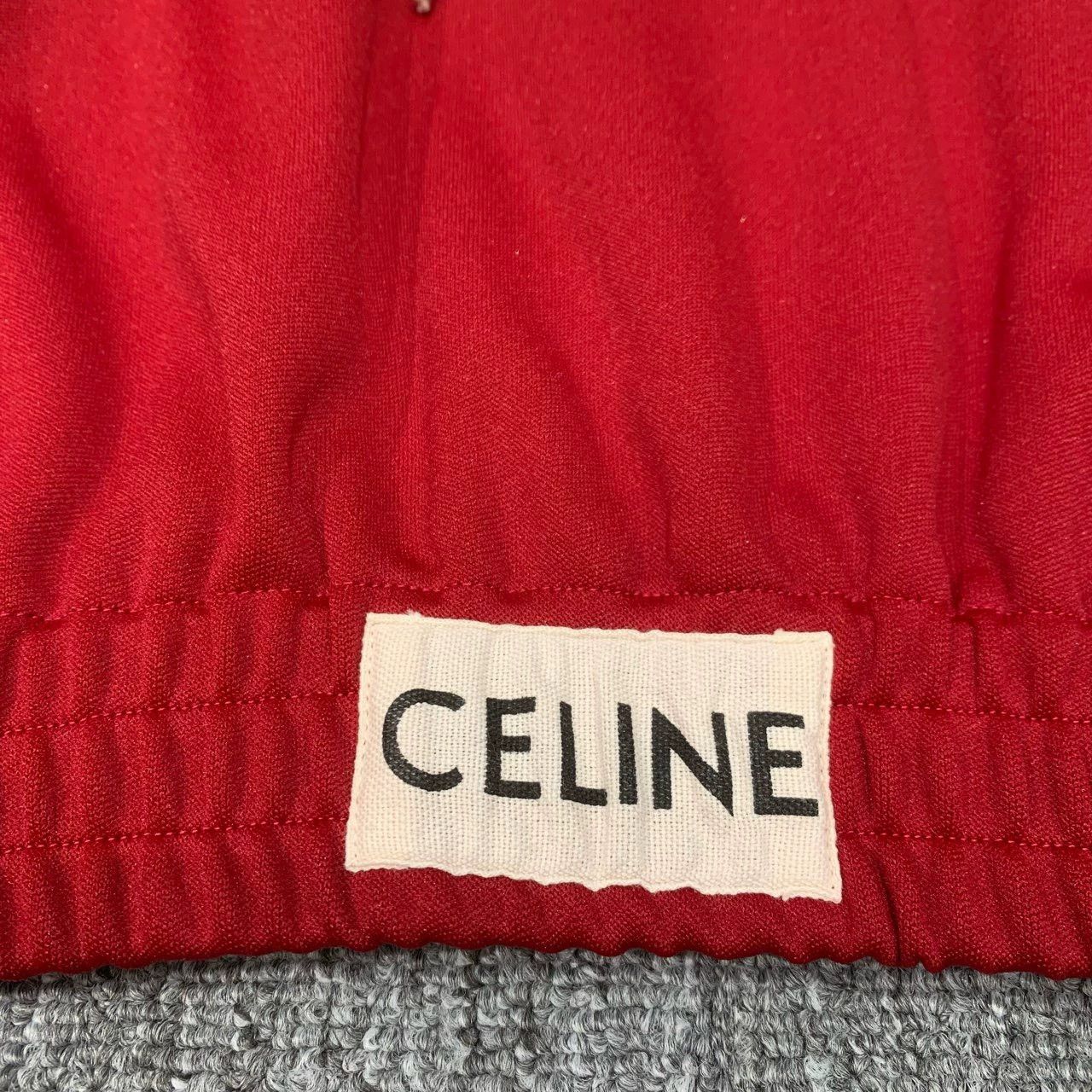 Celine red cropped hooded sweatshirt from Celine Size S / US 4 / IT 40 - 8 Thumbnail